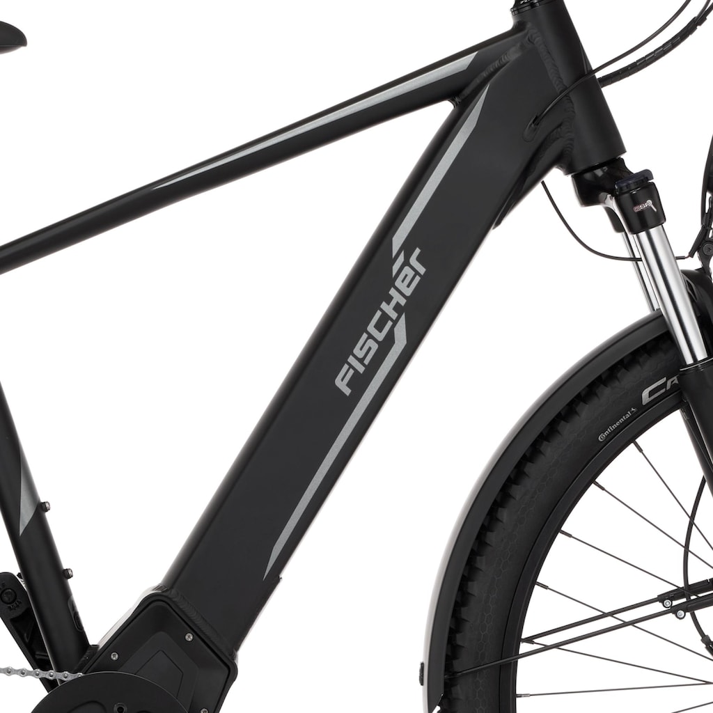 FISCHER Fahrrad E-Bike »TERRA 5.5i«, 10 Gang, SRAM, Mittelmotor 250 W, (mit Schloss)