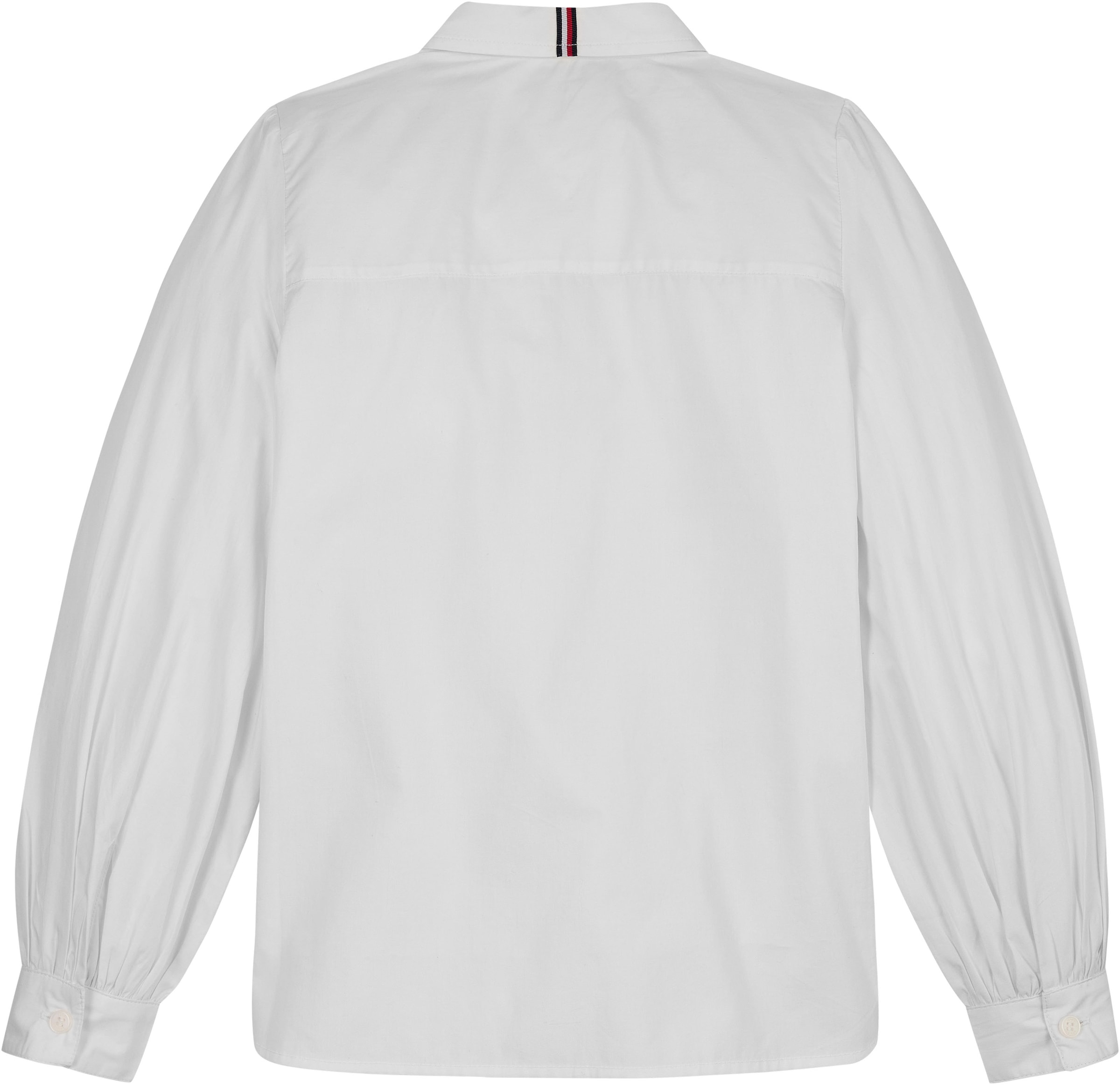 Tommy Hilfiger Klassische Bluse »ESSENTIAL REG BLOUSE LS«, Kinder bis 16 Jahre mit Logostickerei