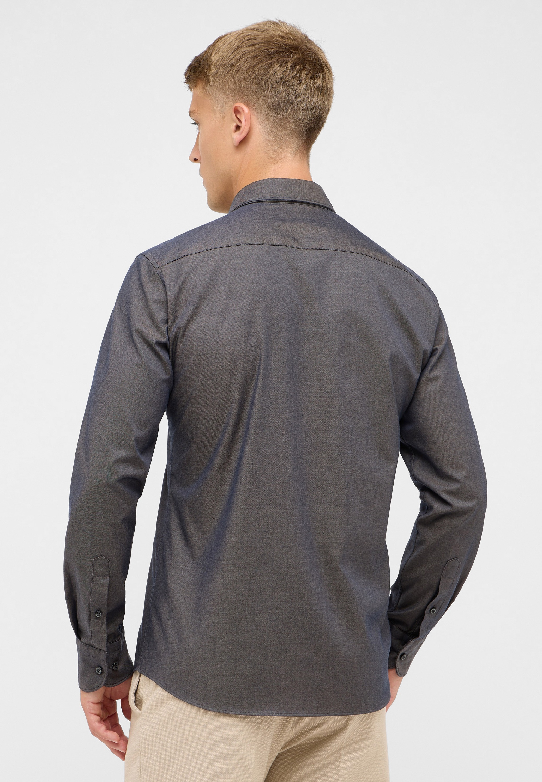 Eterna Langarmhemd "SLIM FIT", EASY IRON (bügelleicht) günstig online kaufen