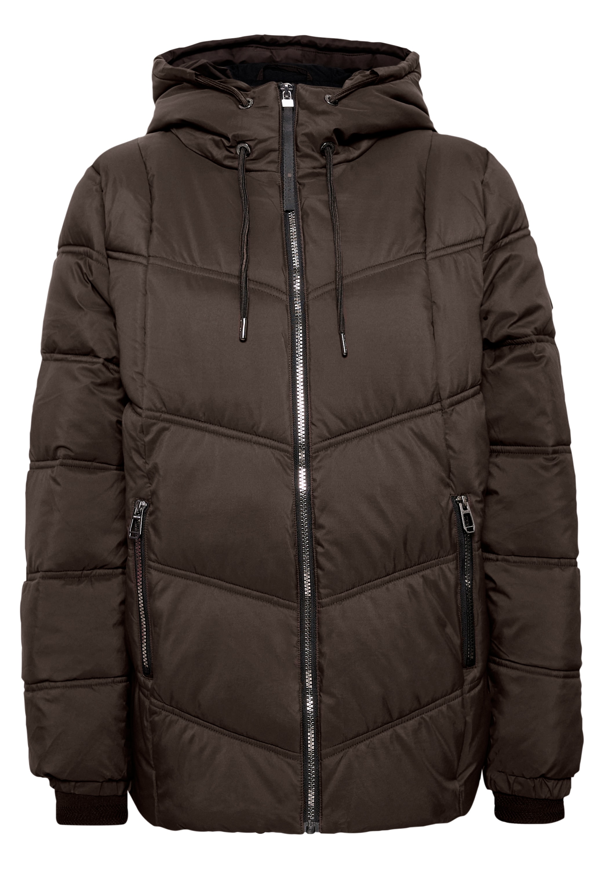 STREET ONE Steppjacke mit Kapuze mit moderner Steppung
