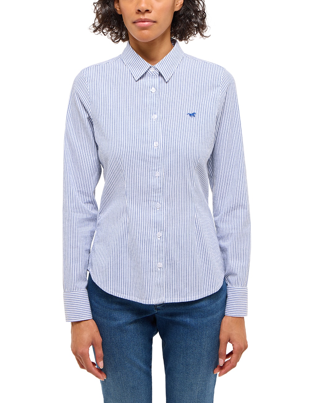 MUSTANG Langarmbluse "Damen Style Allegheny" günstig online kaufen