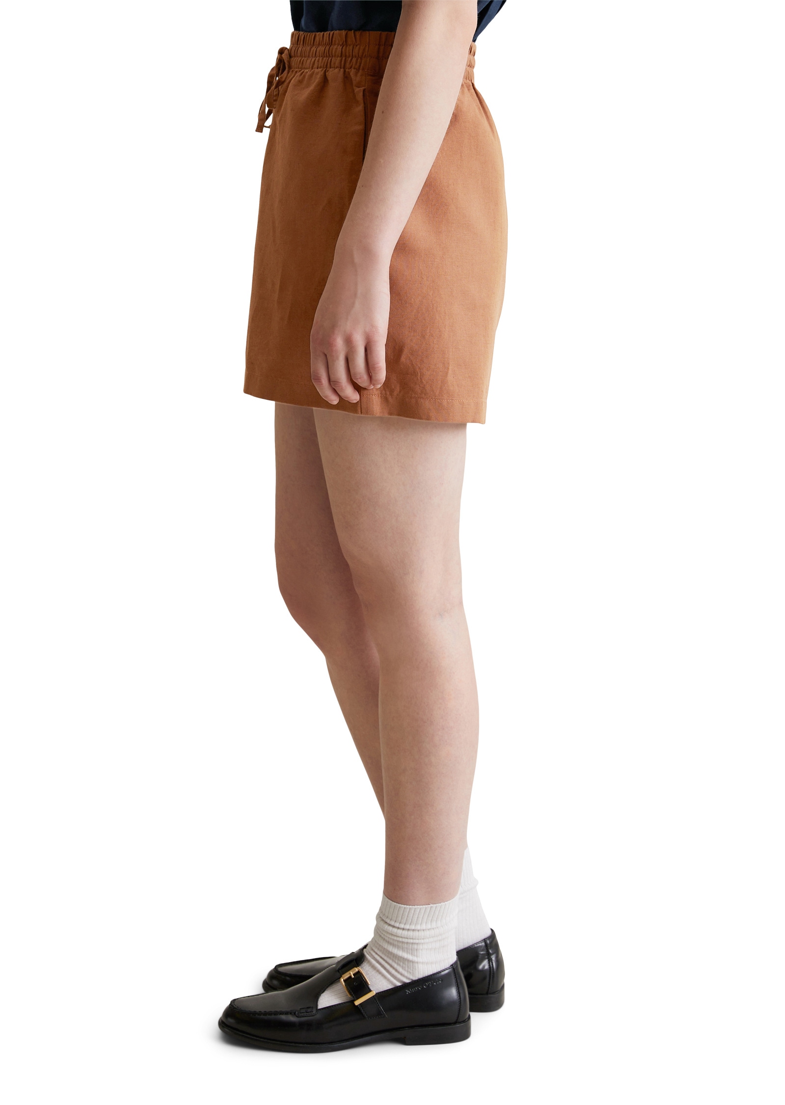 Marc O'Polo DENIM Shorts »aus Baumwolle-Leinen-Mix«