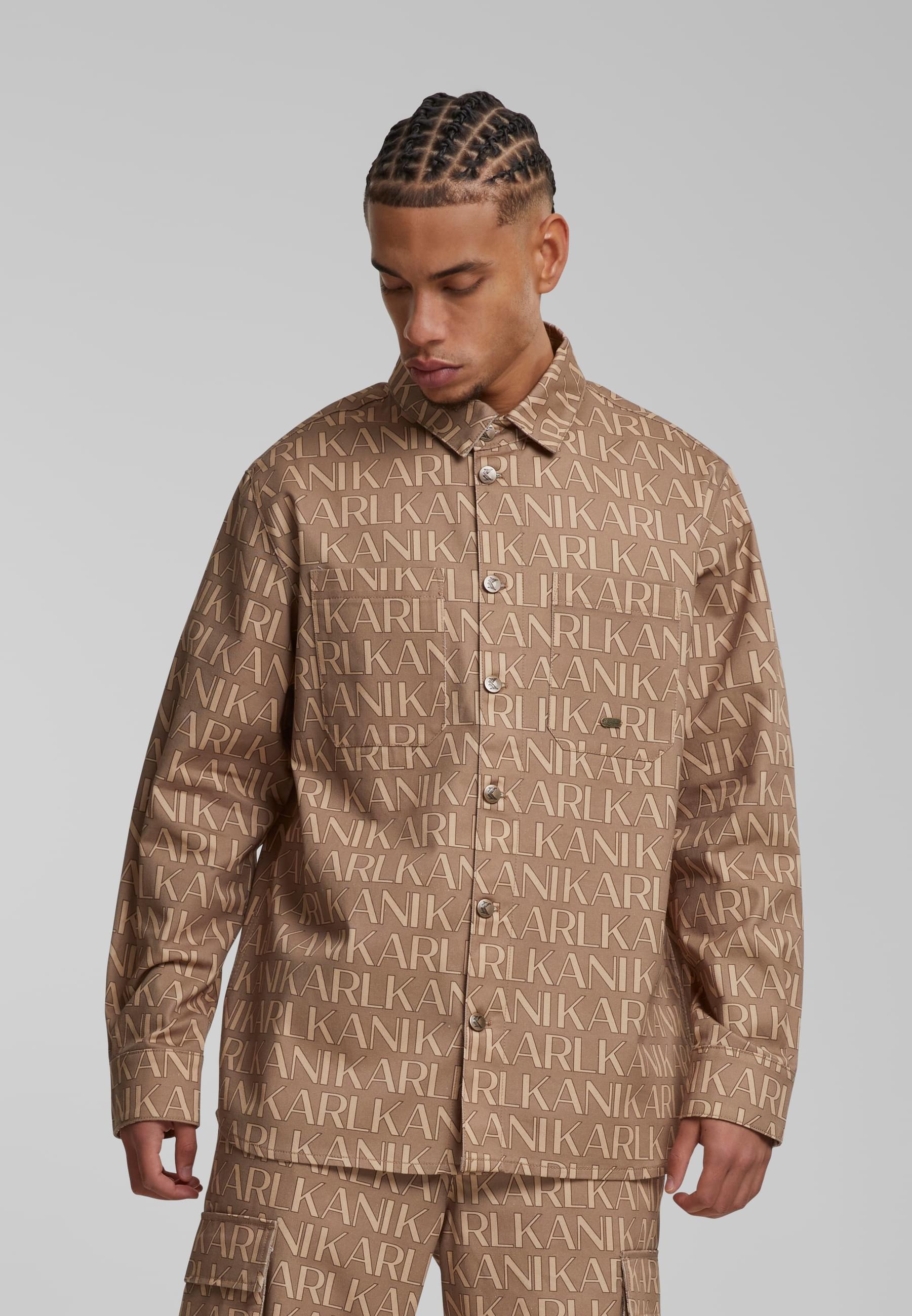 Karl Kani Langarmhemd »Karl Kani Karl Kani Aop Overshirt«, (1 tlg.)