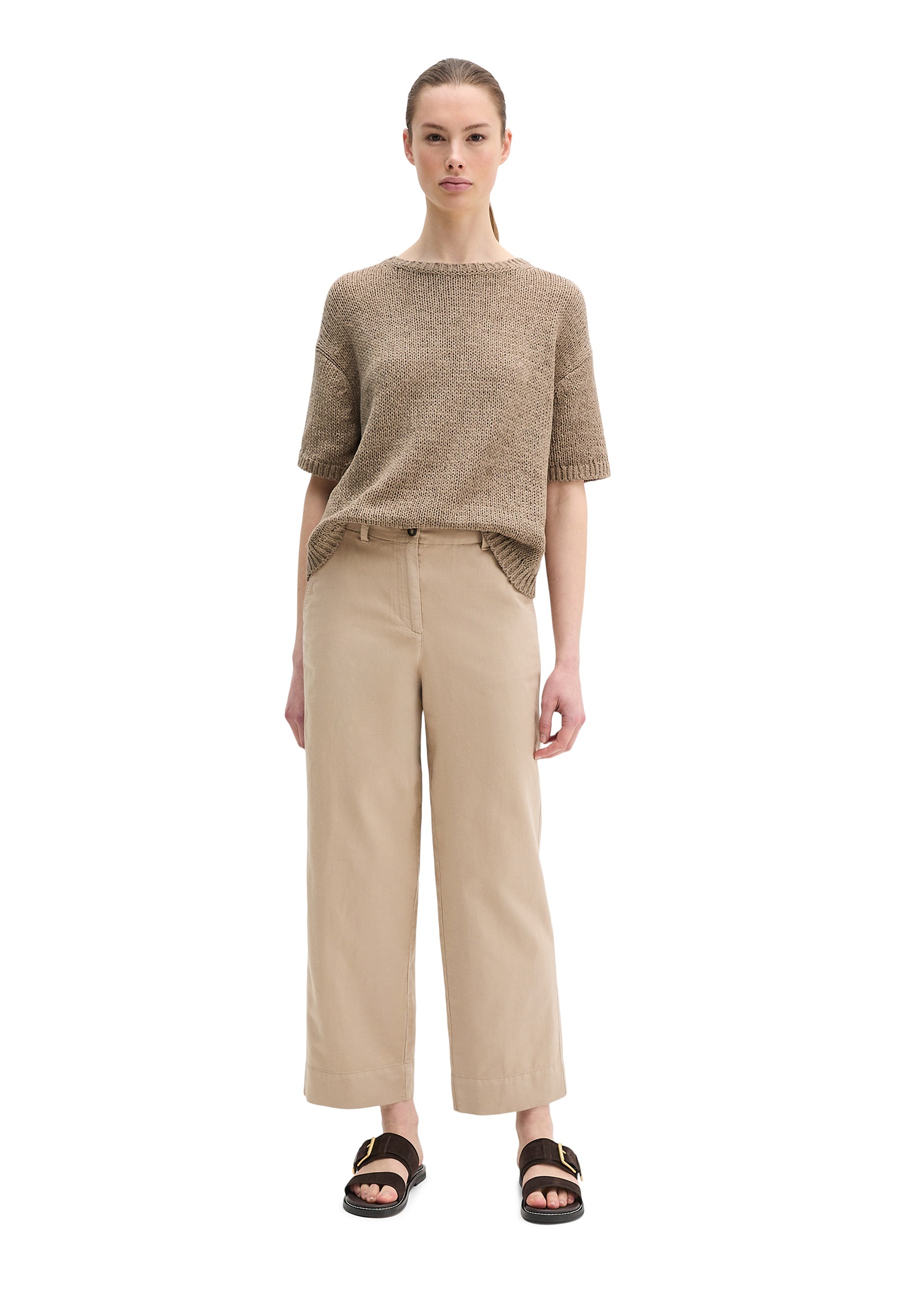 Marc O'Polo Chinohose »aus Organic Cotton-Lyocell-Leinen-Mix«