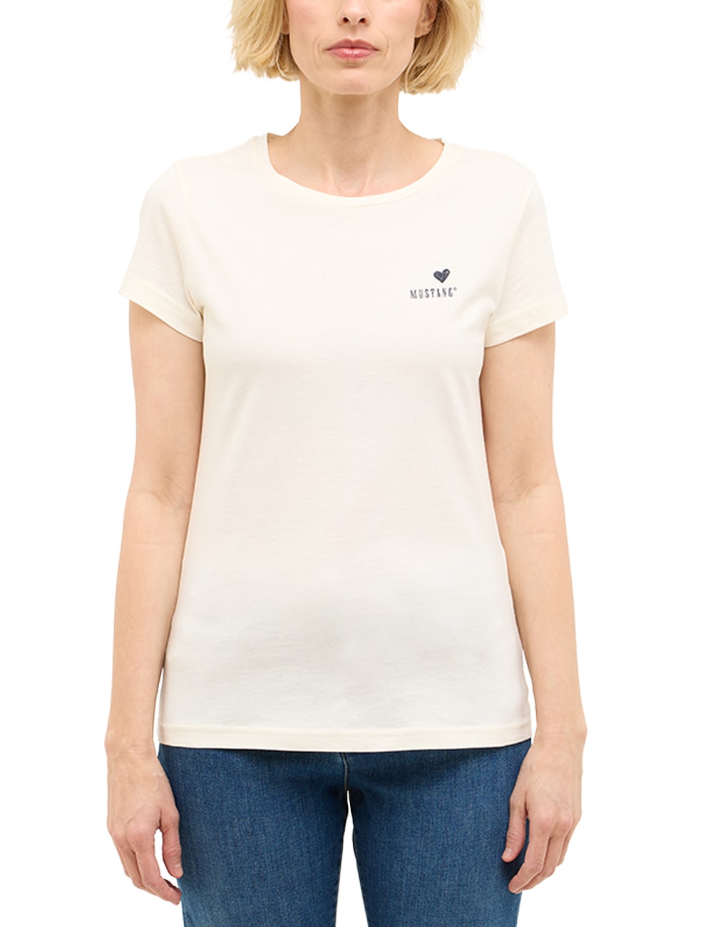 MUSTANG Kurzarmshirt »Damen Style Loa«