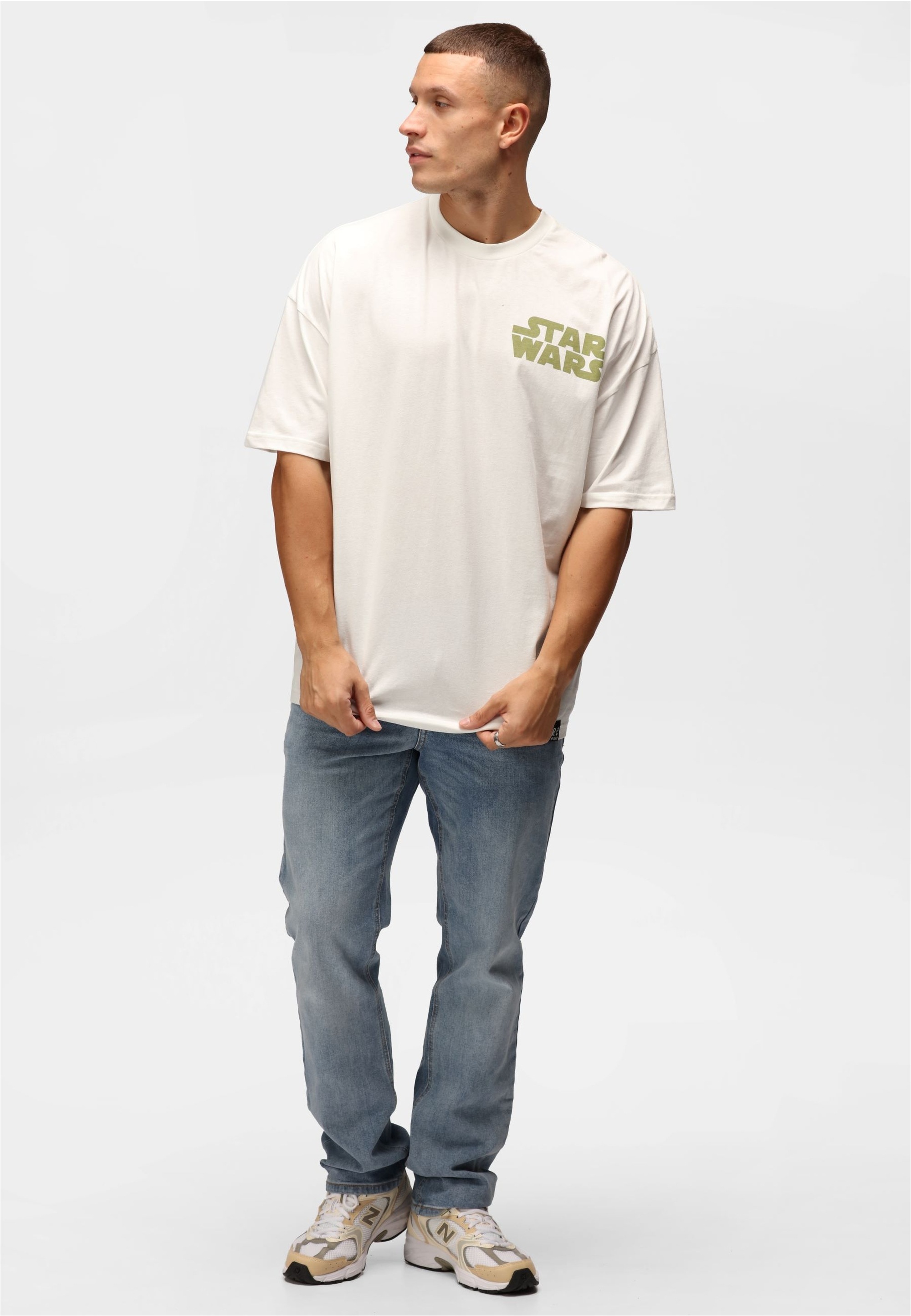 Recovered T-Shirt "Star Wars Icon Sketch Group", 1 Stk. mit ikonischen Star günstig online kaufen