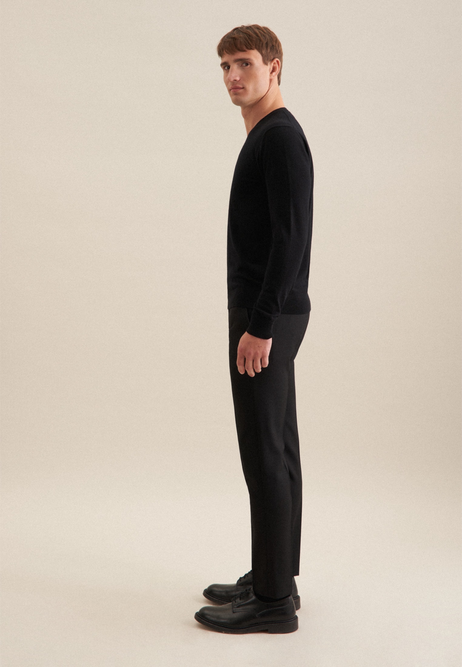 seidensticker Pullunder »Schwarze Rose«, V-Neck Uni