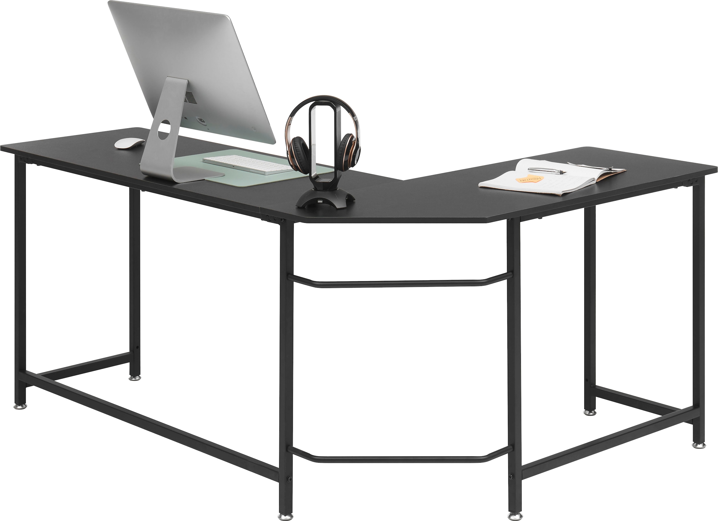 MCA furniture Schreibtisch »Maletto«, Eckschreibtisch, Belastbar bis 40 kg