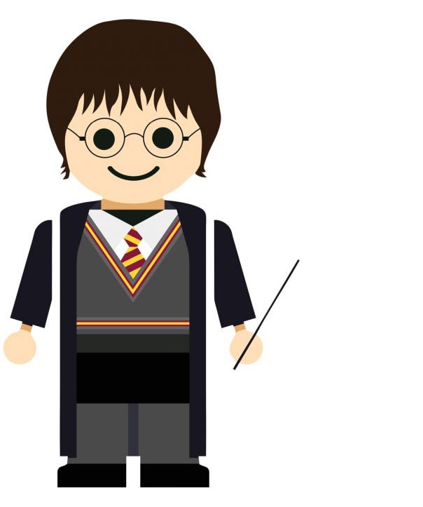 Wall-Art Wandtattoo »Spielfigur Harry Potter Deko«, (1 St.), selbstklebend, entfernbar