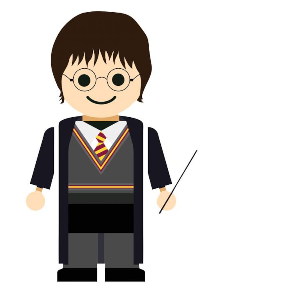 Wall-Art Wandtattoo »Spielfigur Harry Potter Deko«, (1 St.)