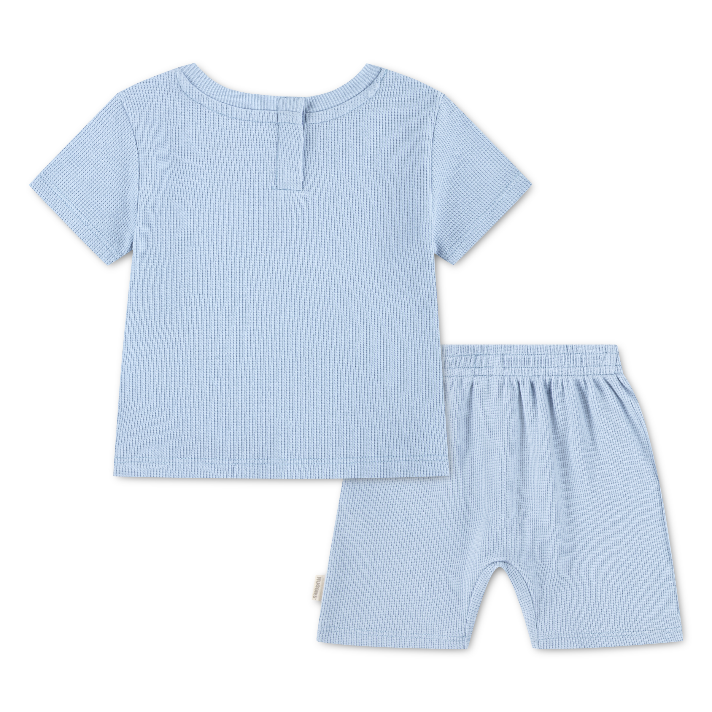 HUGGIES babywear Shirt & Hose »HUGB SHORT SET« Set, 2 mit süßer Tierapplikation, Baumwolle