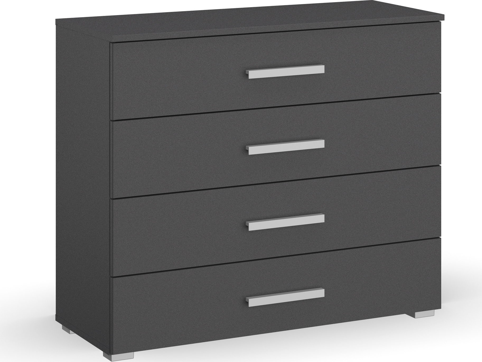 rauch Kommode "Sideboard Schubladenkommode Schubkastenkommode KOLUNA Hochglanzfront", Breite 93 cm mit 4 großen Schublad