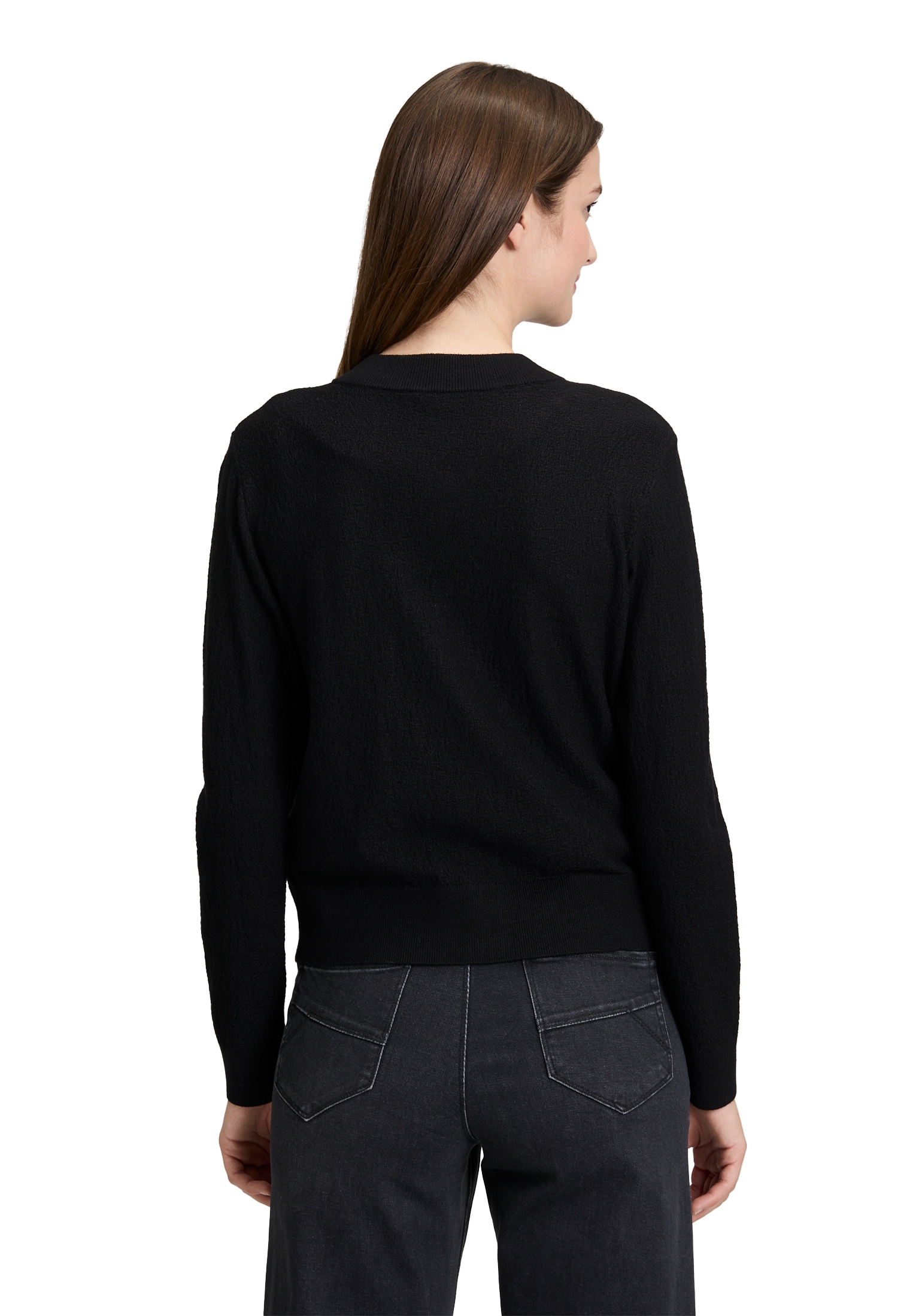 Betty&Co Strickjacke »Betty & Co Damen Strick-Cardigan mit Reißverschluss«