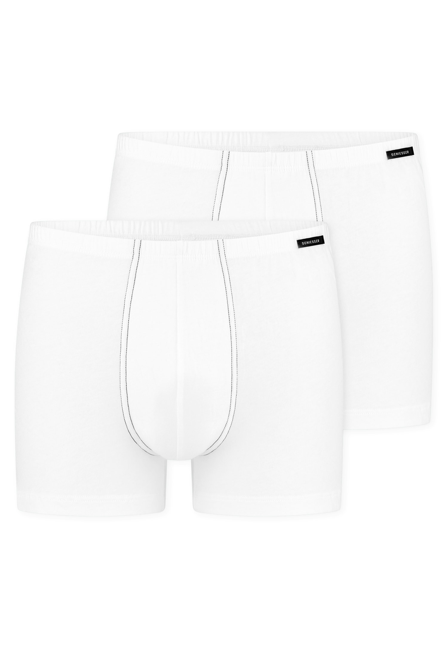 Schiesser Boxershorts "Essentials" 2er Pack, mit angenehm weichem Bund günstig online kaufen
