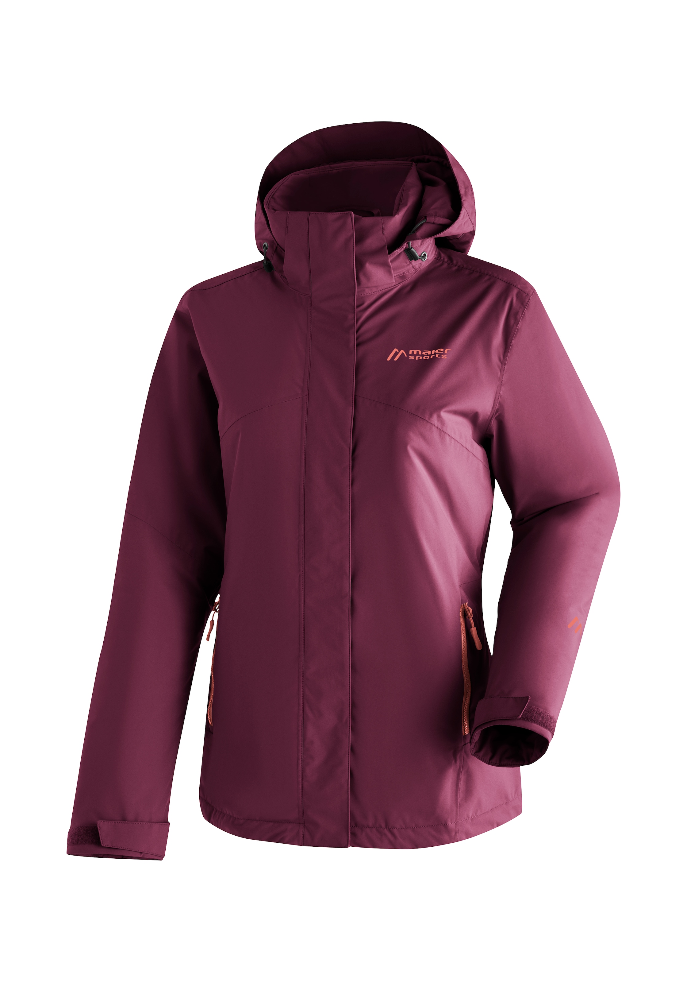 Maier Sports und Regenjacke Kapuze Wanderjacke, Damen BAUR W«, wattierte mit atmungsaktiv | Outdoorjacke Rec »Metor Therm wasserdicht, bestellen