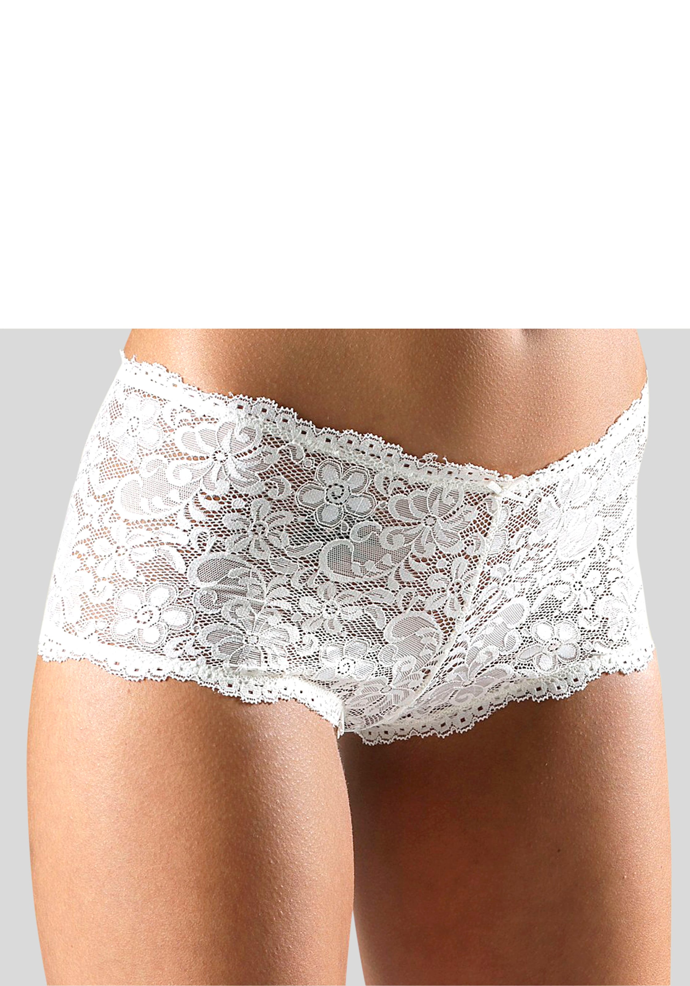 Nuance by Lascana Panty "aus Spitze, als Dessous-Set kombinierbar" sexy Dessous, sexy Unterwäsche