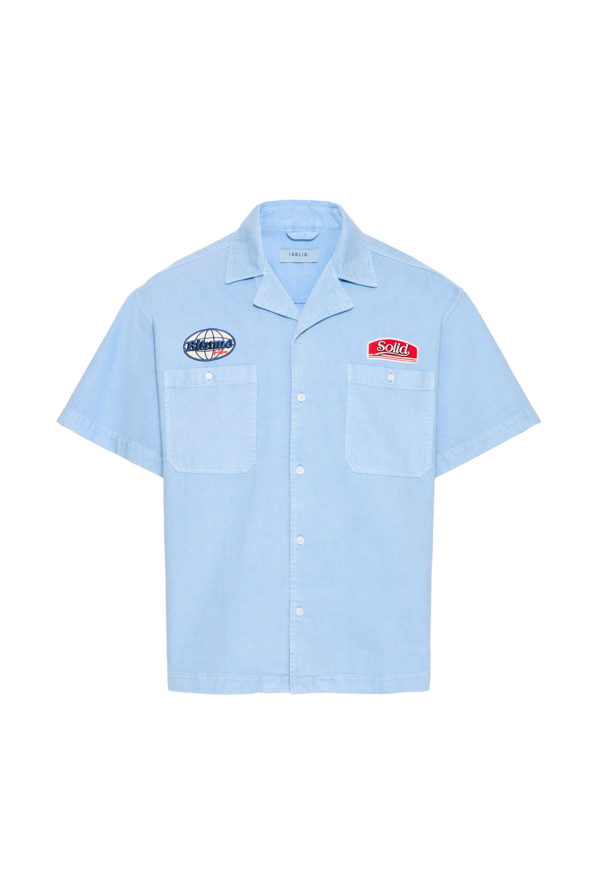 Solid Kurzarmhemd "Kurzarmhemd SDBoone" günstig online kaufen