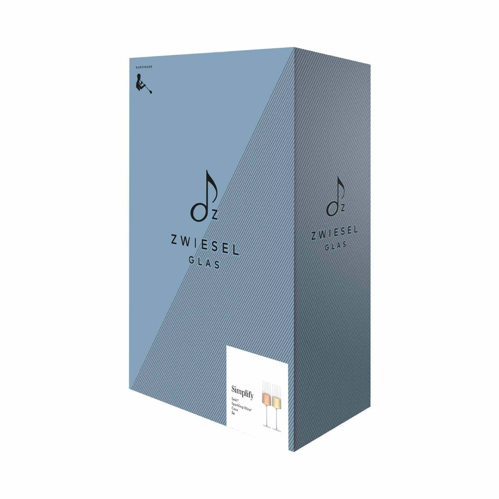 Zwiesel Glas Sektglas »Sektgläser Simplify 407 ml 2er Set transparent«