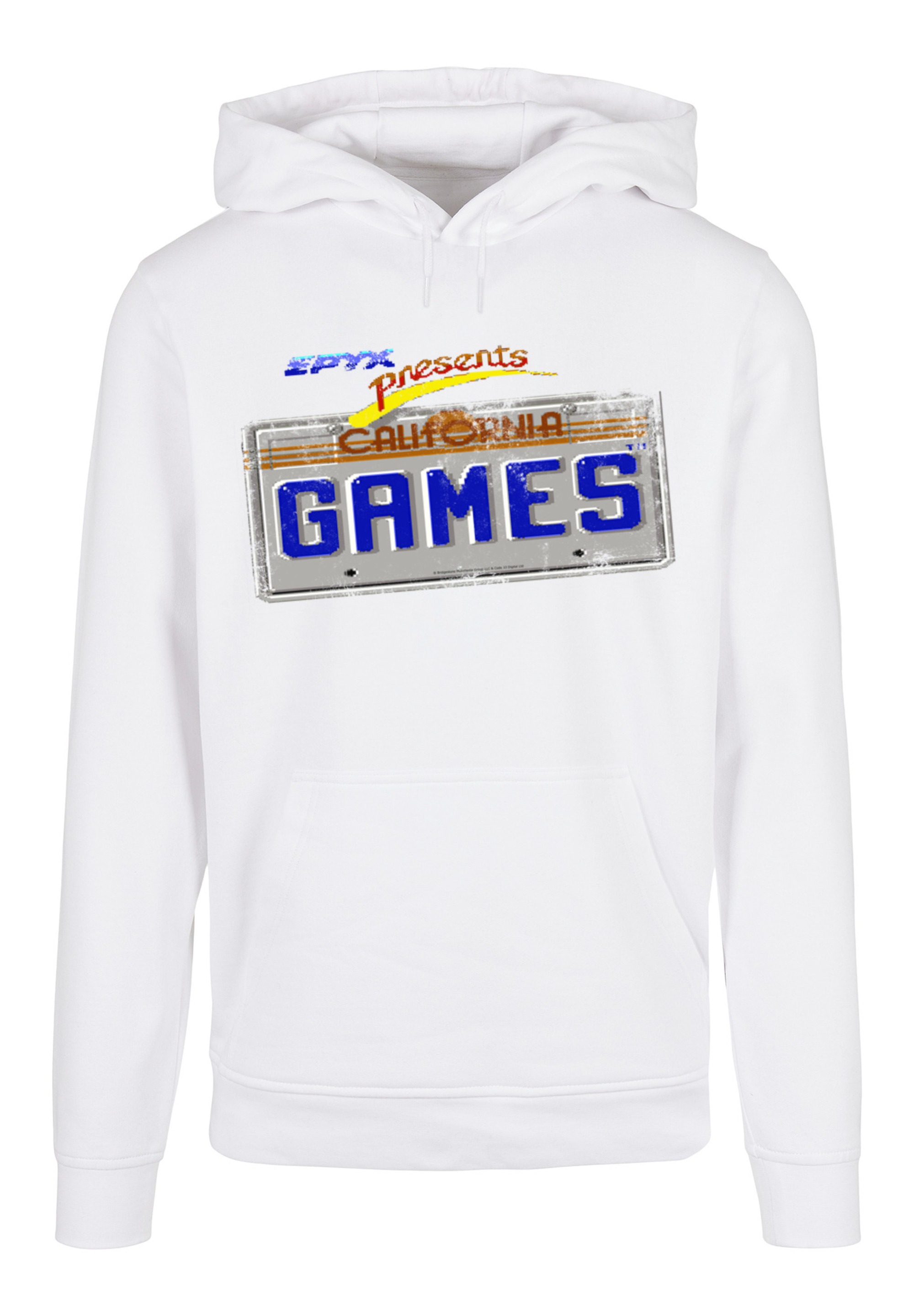 F4NT4STIC Kapuzenpullover "Retro Gaming California Games Plate", Print günstig online kaufen