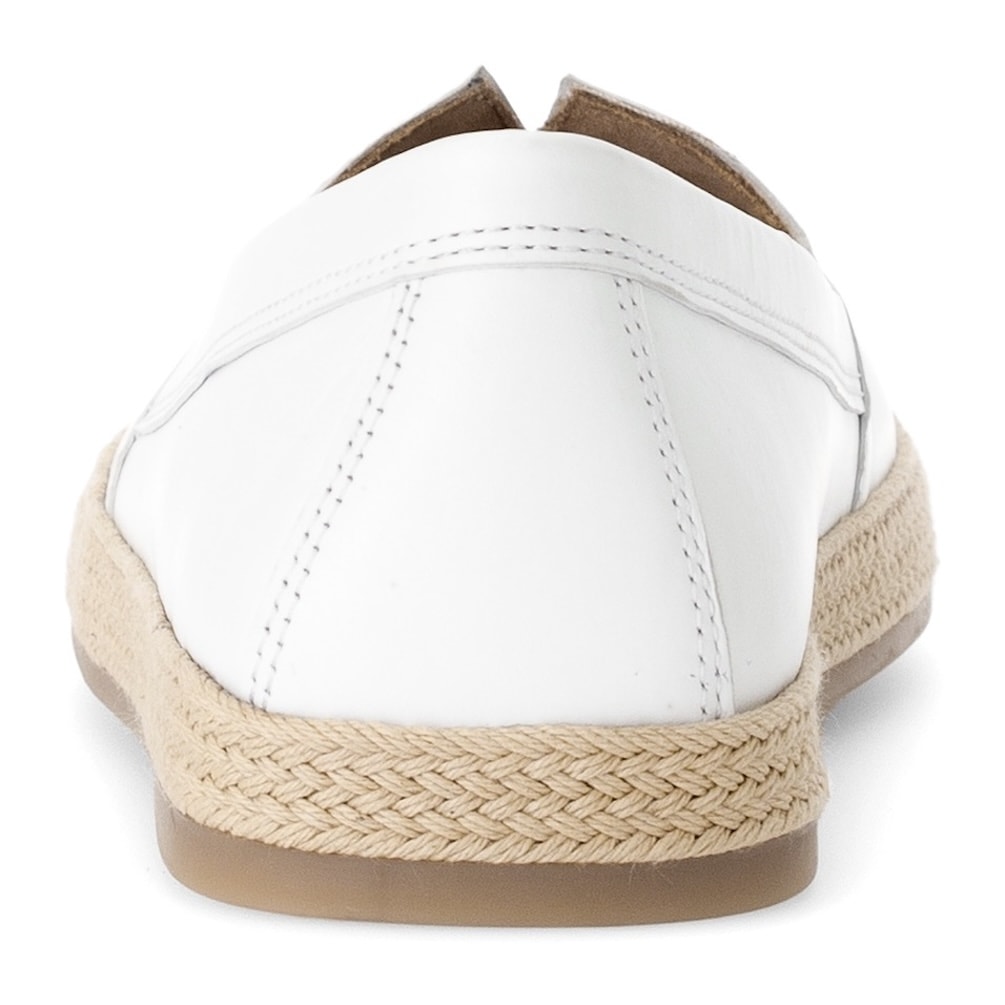 Gabor Slipper, Schlupfschuh, Bequemschuh, Flats mit jutebezogenem Plateau