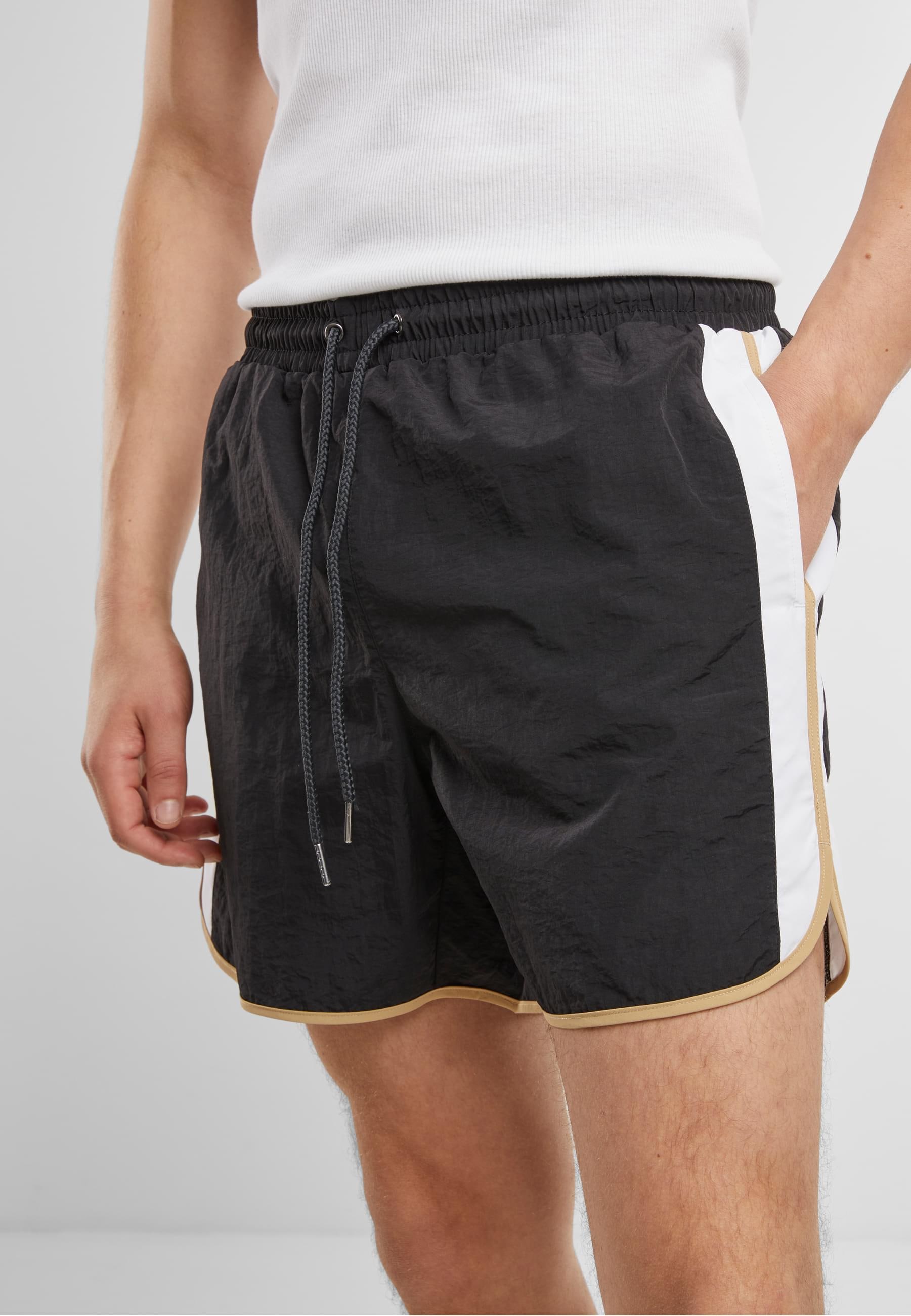 URBAN CLASSICS Badeshorts »Urban Classics Retro Look Swim Shorts«