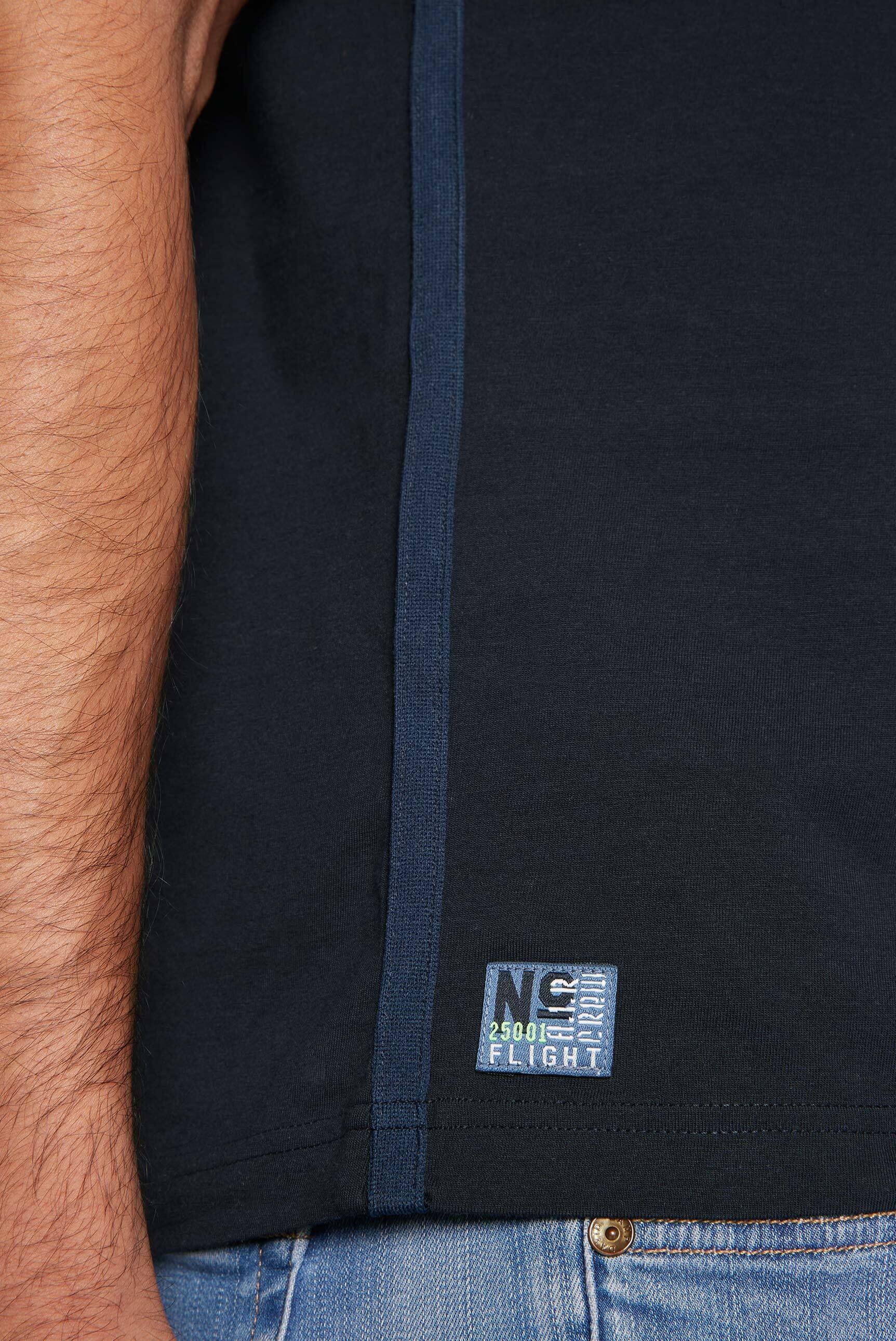 CAMP DAVID Rundhalsshirt, aus Baumwolle