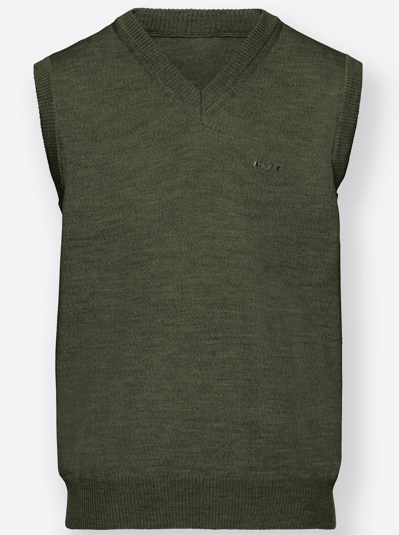 Marco Donati V-Neck Knit Pullover Khaki/52 2