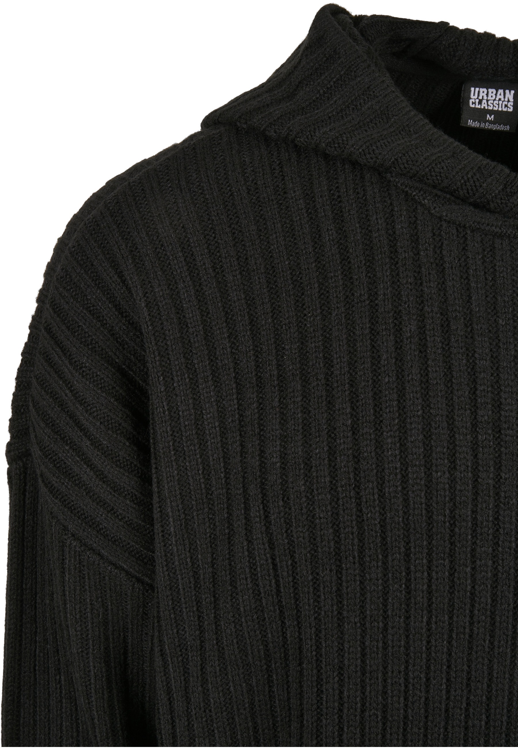 URBAN CLASSICS Kapuzenpullover »Urban Classics Herren Knitted Hoody« 1 Stk.