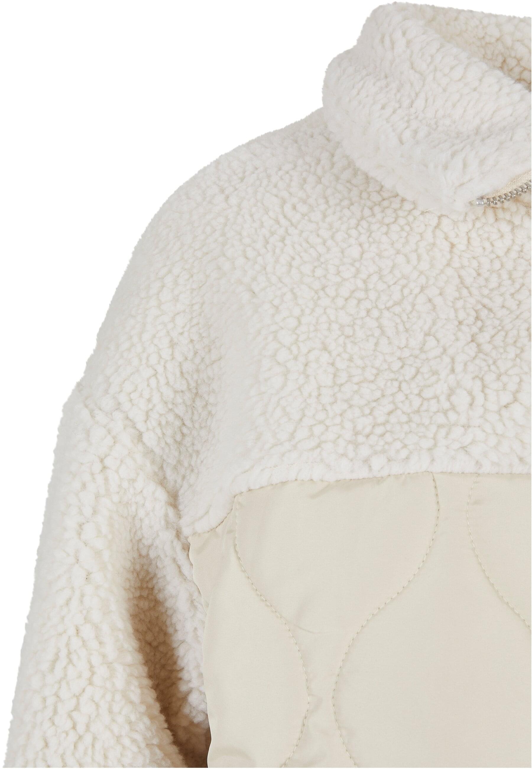 URBAN CLASSICS Winterjacke »Urban Classics Damen Ladies Oversized Sherpa Quilted Coat«, (1 St.), ohne Kapuze