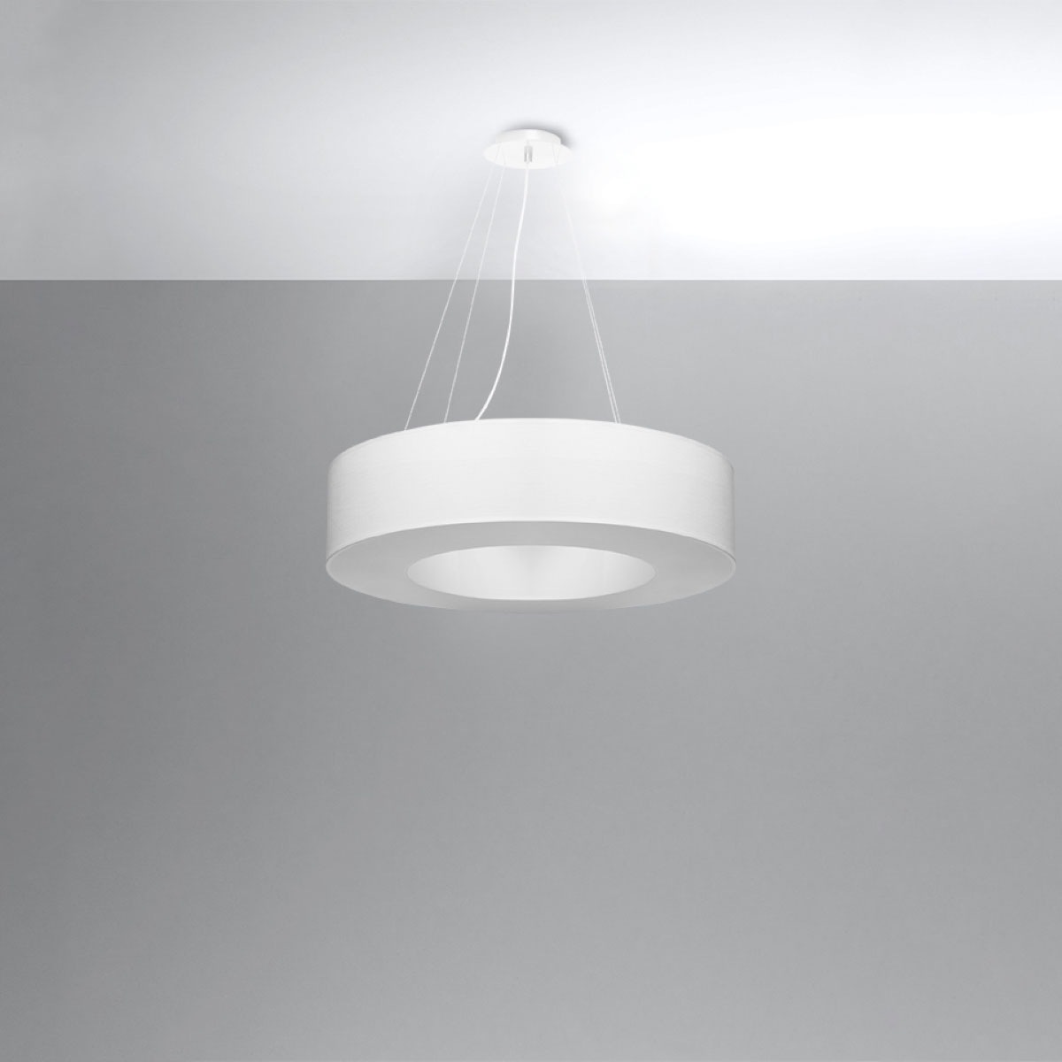 SOLLUX lighting Kronleuchter »SATURNO«, 6 flammig, Leuchtmittel E27 | ohne Leuchtmittel, Slush -Einstellung