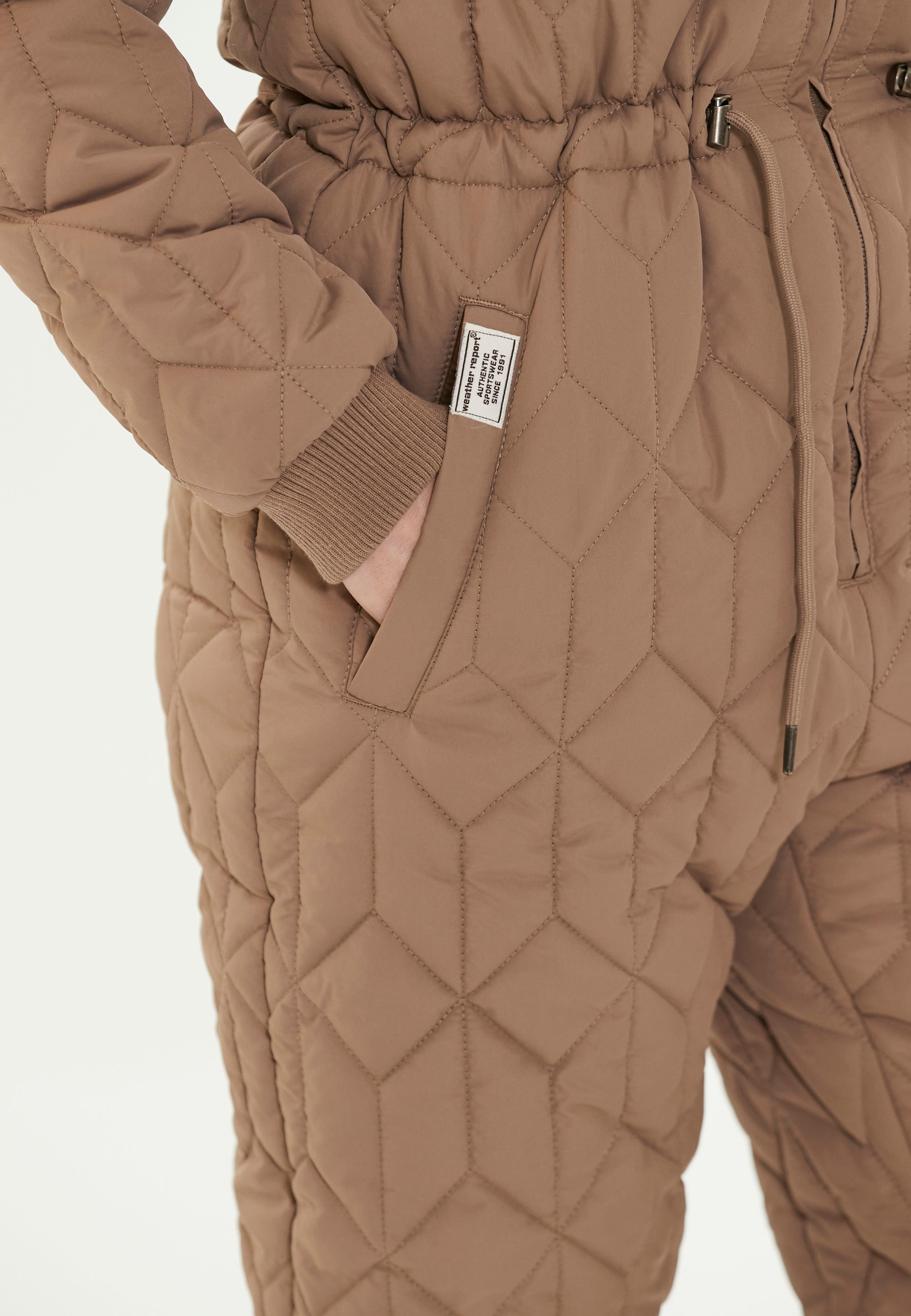 WEATHER REPORT Jumpsuit »Vidda«, im modischen Stepp-Design