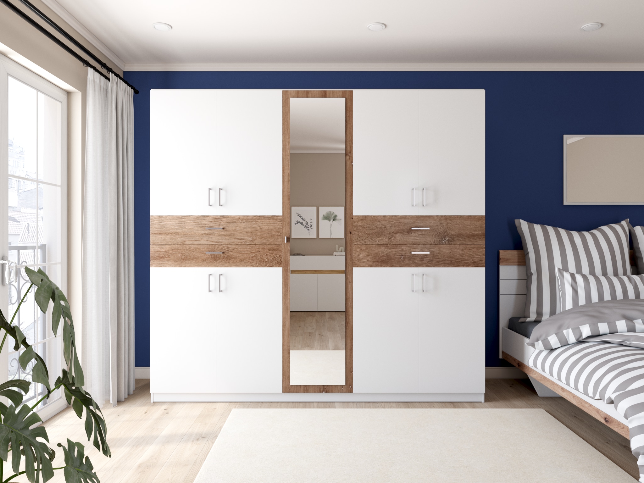 andas Wendebettwäsche »Greta« 2 tlg. Bettwäsche mit Streifen in verschiedenen Qualitäten, ab 135x200 cm