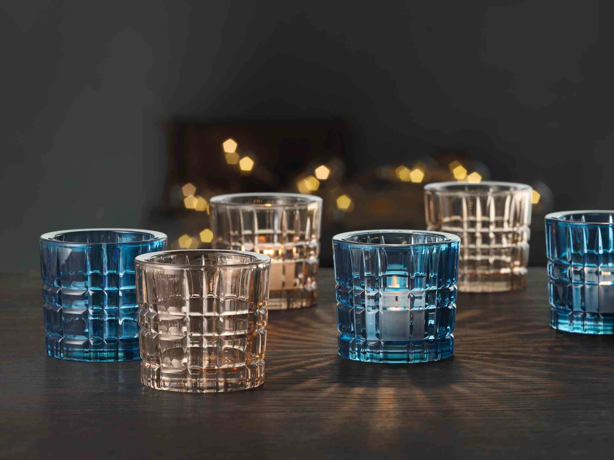 Nachtmann Kerzenhalter »Teelichthalter Square Votives ø 7,1 x 6,6 cm 2er Set«
