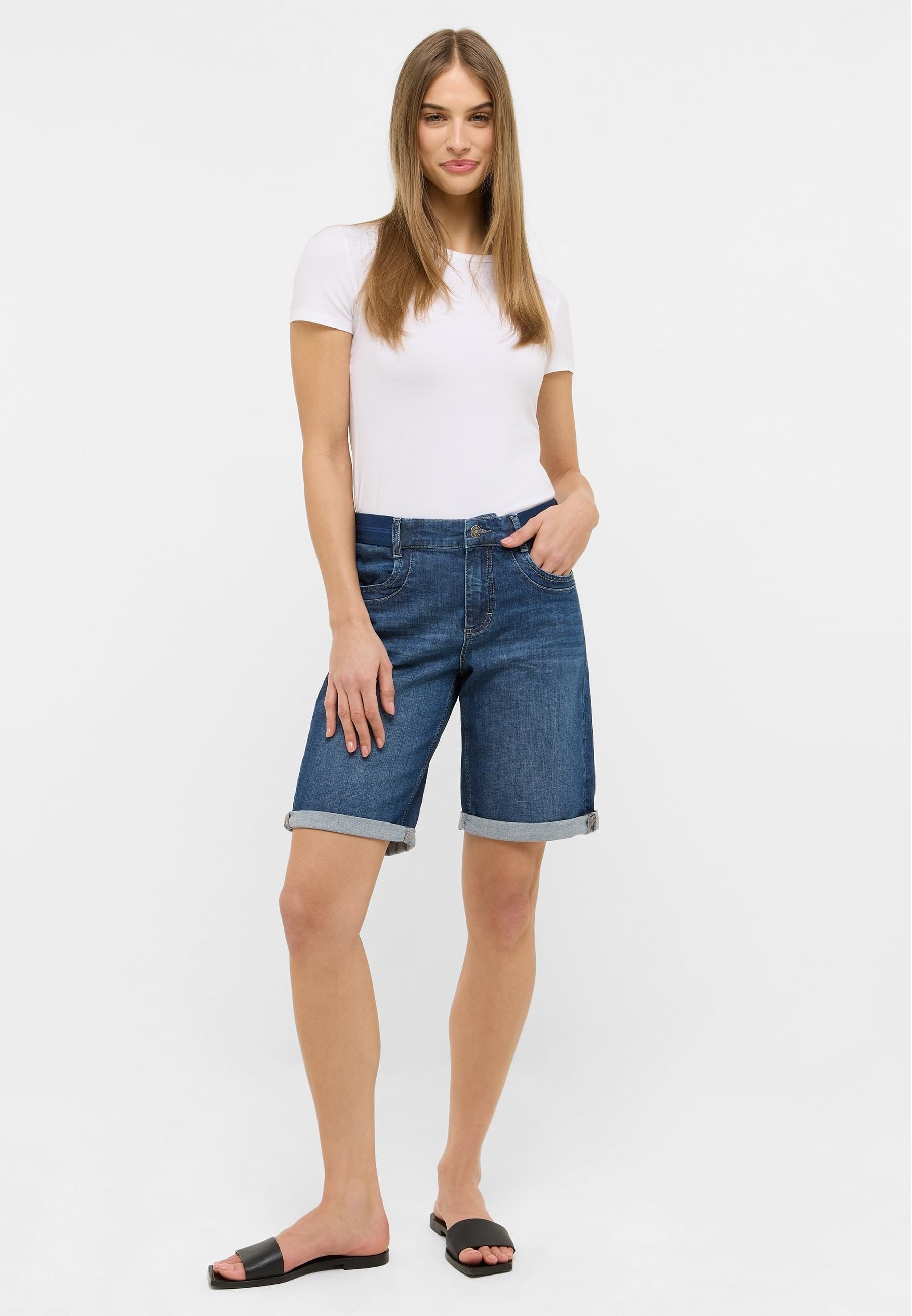 AENGELS Shorts »AENGELS Bermuda TU Sporty Denim«, (1 tlg.)