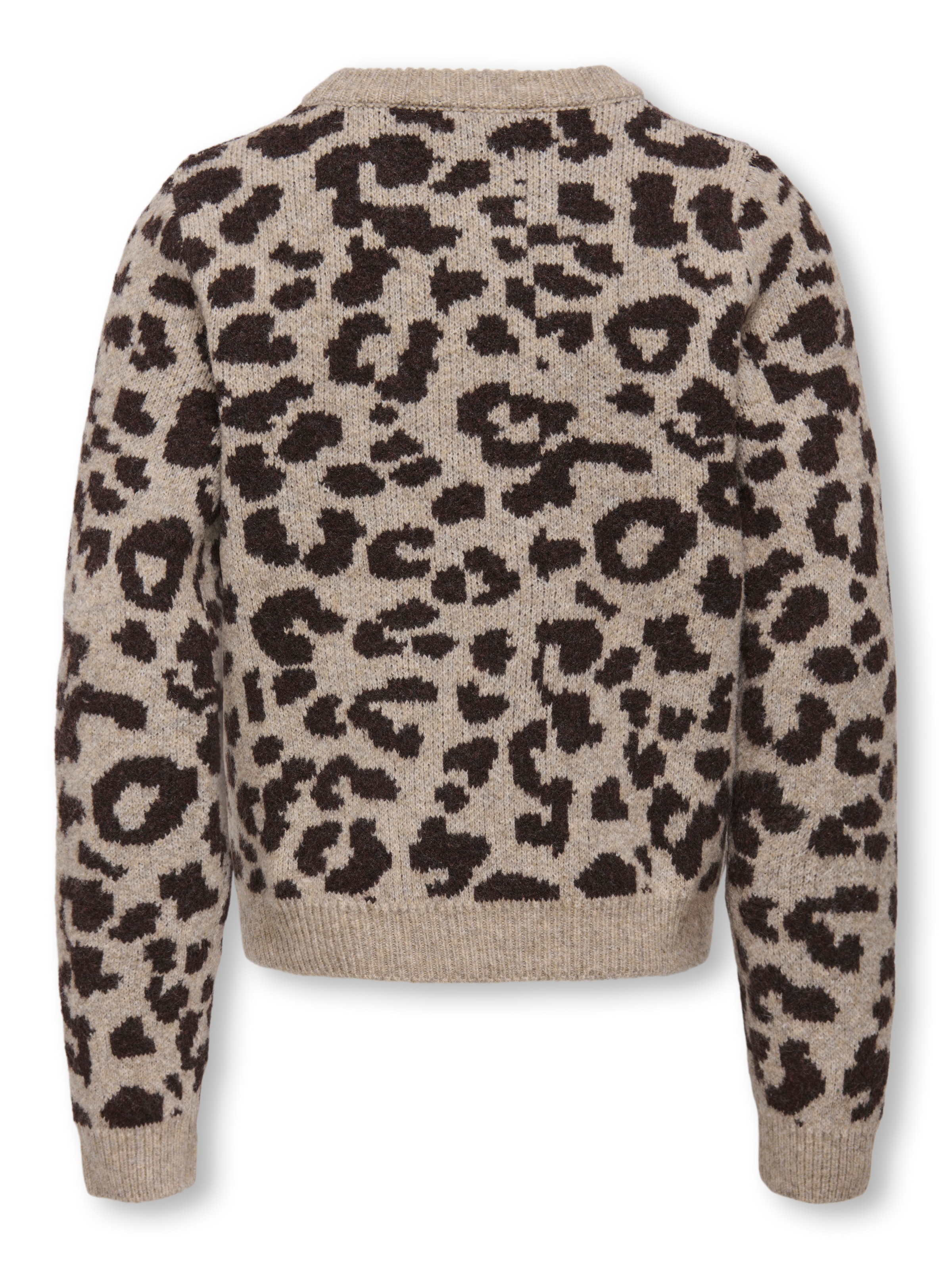 KIDS ONLY Strickpullover »KOGDORA LIFE LEO L/S O-NECK KNT«