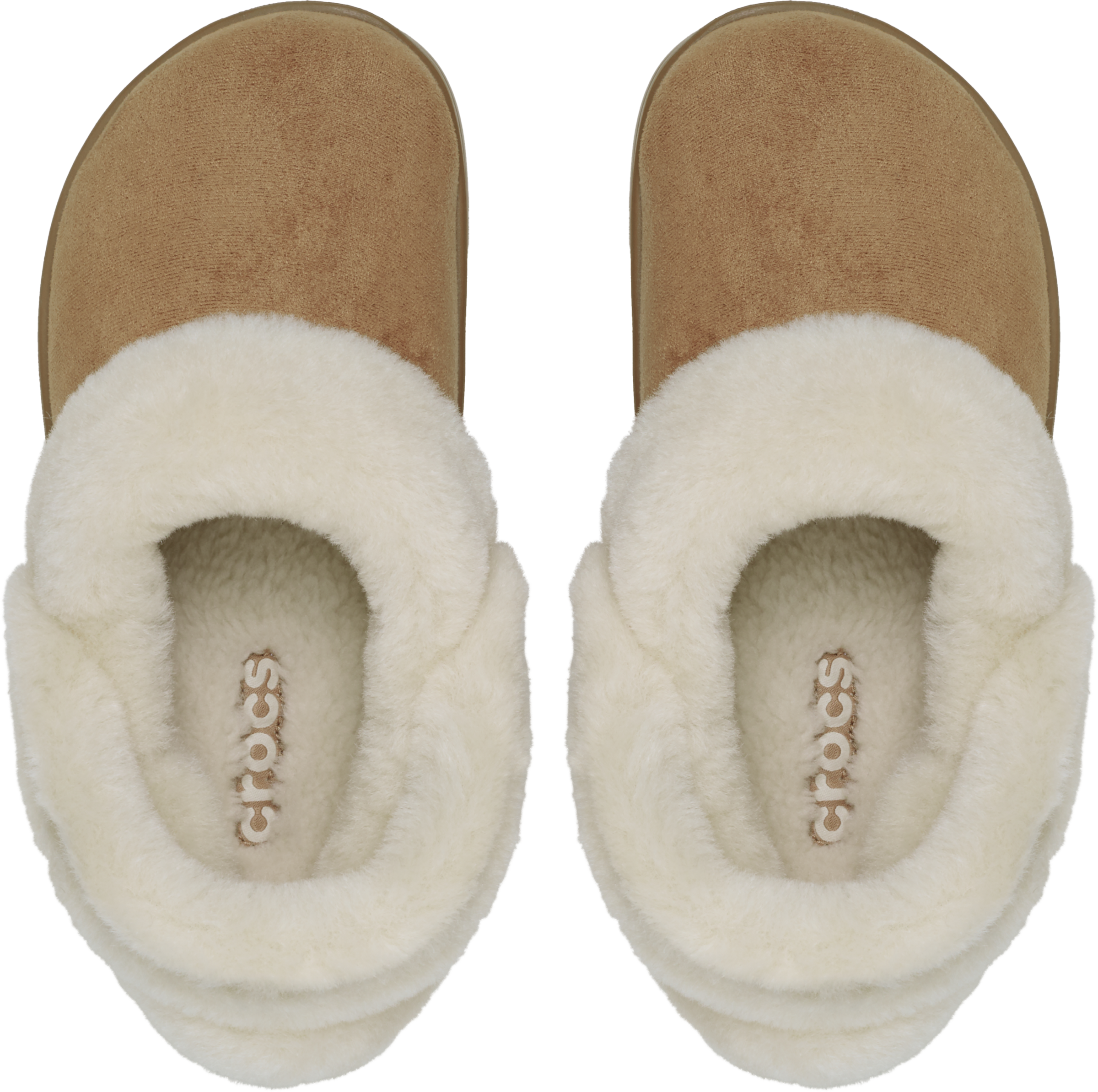 Crocs Hausschuh »Unfurgettable Vegan Suede Clog«  Schlupfschuh, Homeslipper mit Warmfutter