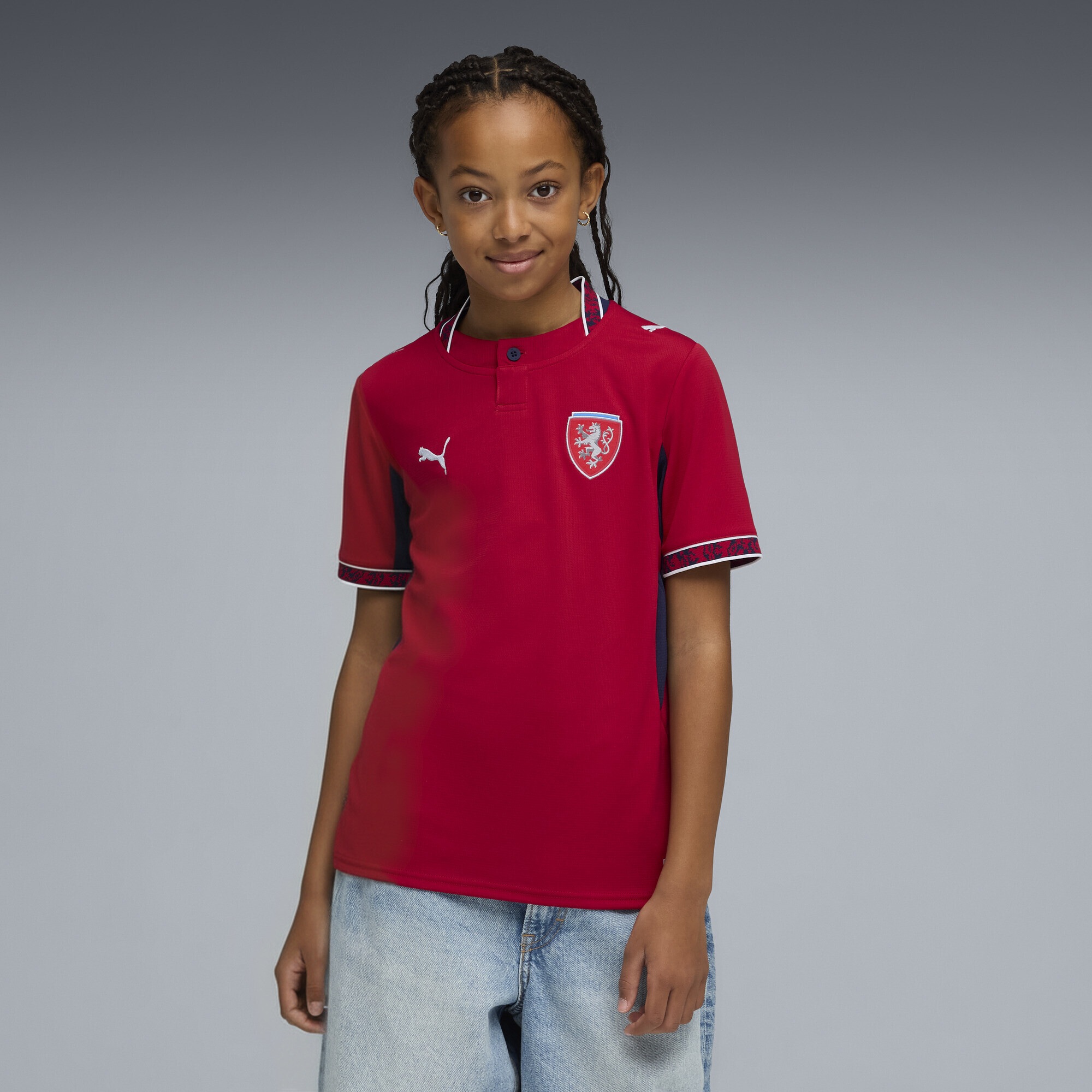 PUMA Trainingsshirt »Tschechien 2026 Heimtrikot Jugendliche«
