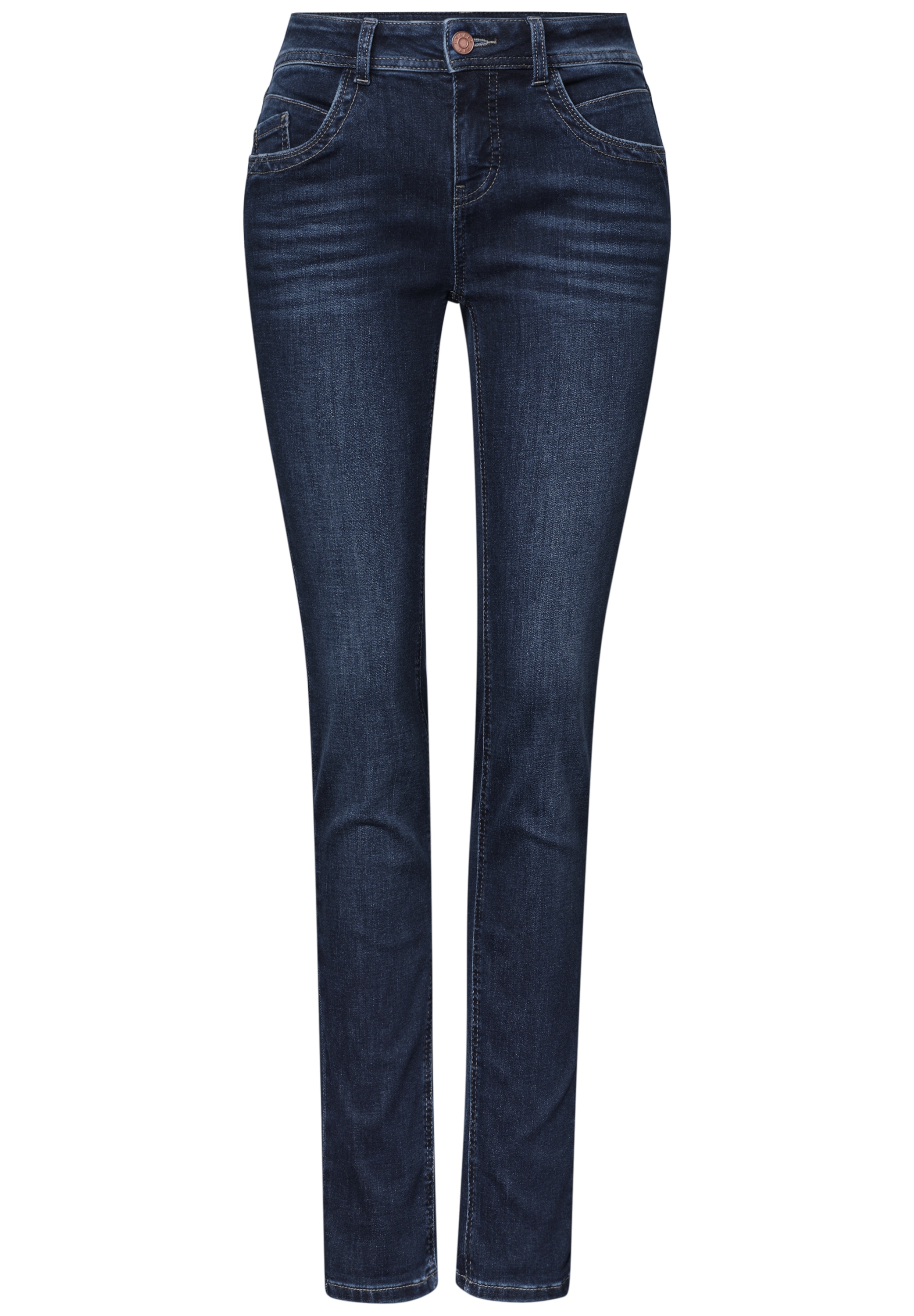 STREET ONE Comfort-fit-Jeans Middle Waist