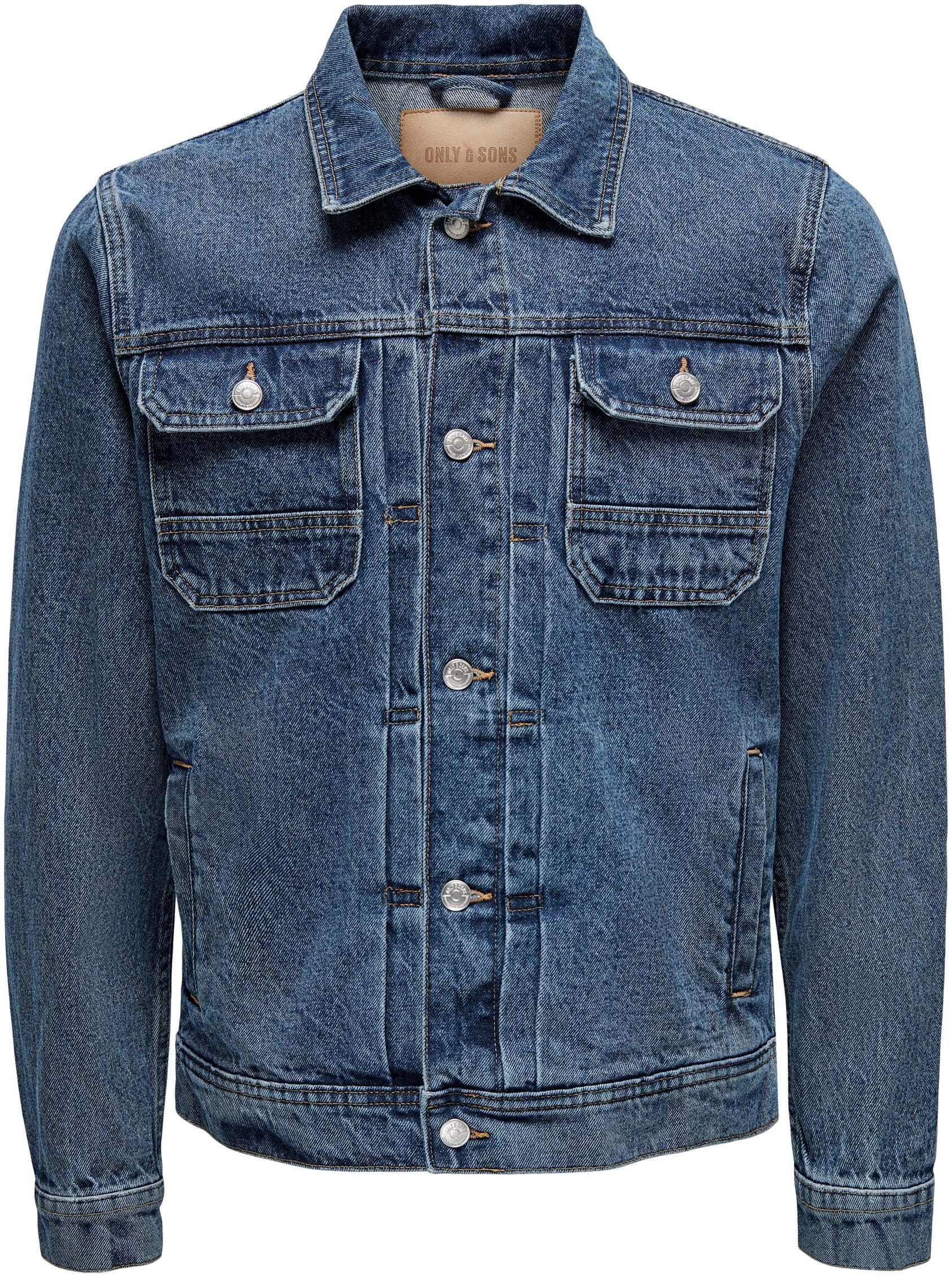 ONLY & SONS Jeansjacke »ONSDUKE M. BLUE 3518 JACKET«