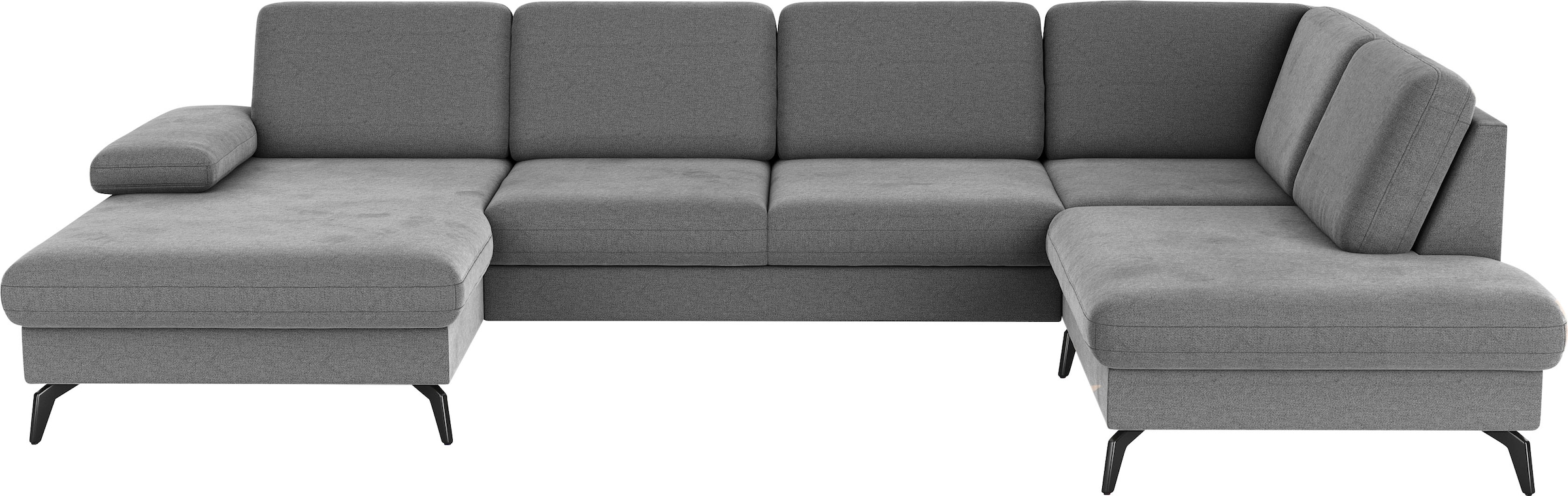 sit&more Wohnlandschaft "Morris Jubi" wahlweise mit Armteilverstellung, Schlaffunktion & Bettkasten