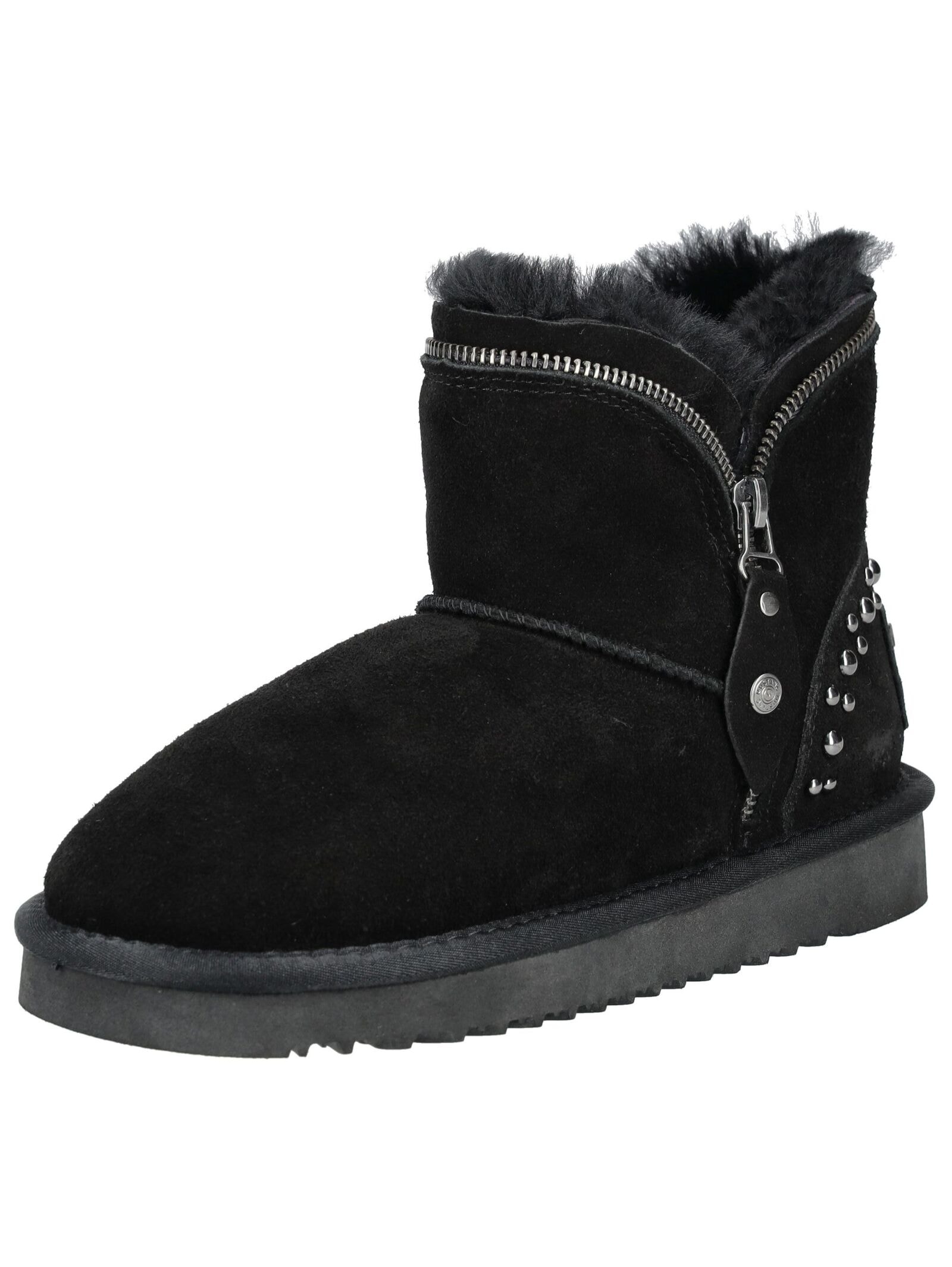 Mustang Shoes Stiefelette "Mustang Shoes Stiefelette Veloursleder" günstig online kaufen