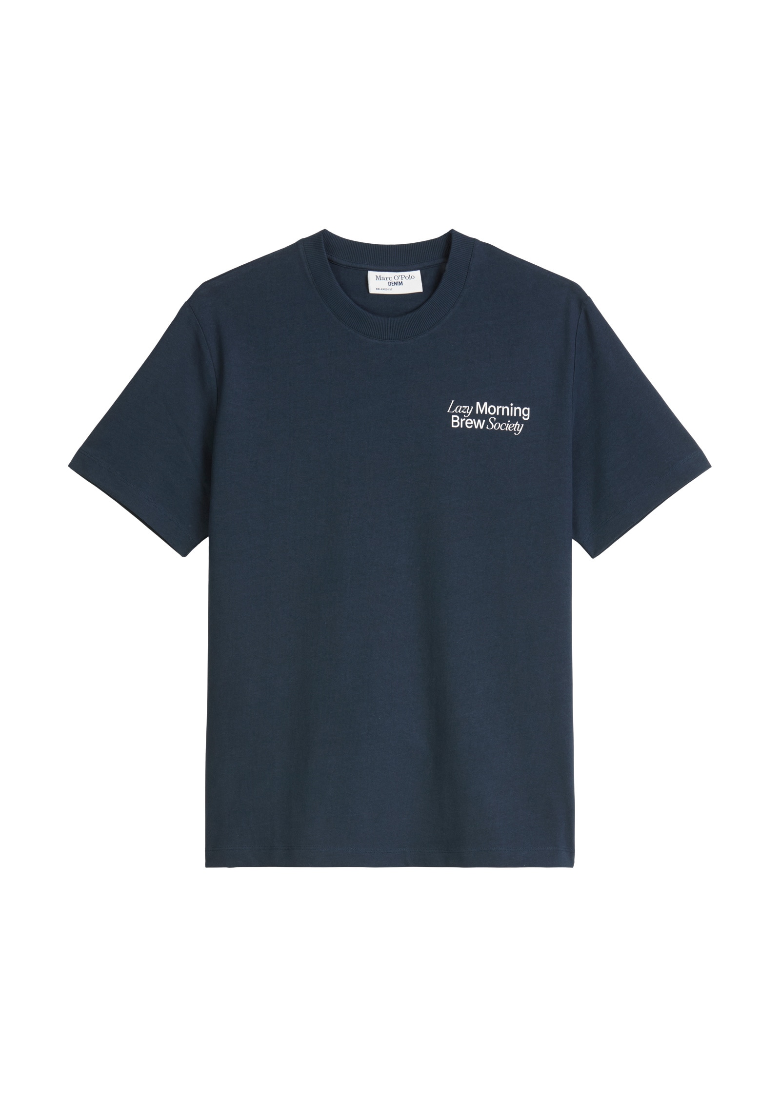 Marc O'Polo DENIM T-Shirt »mit anregendem Rückenprint«