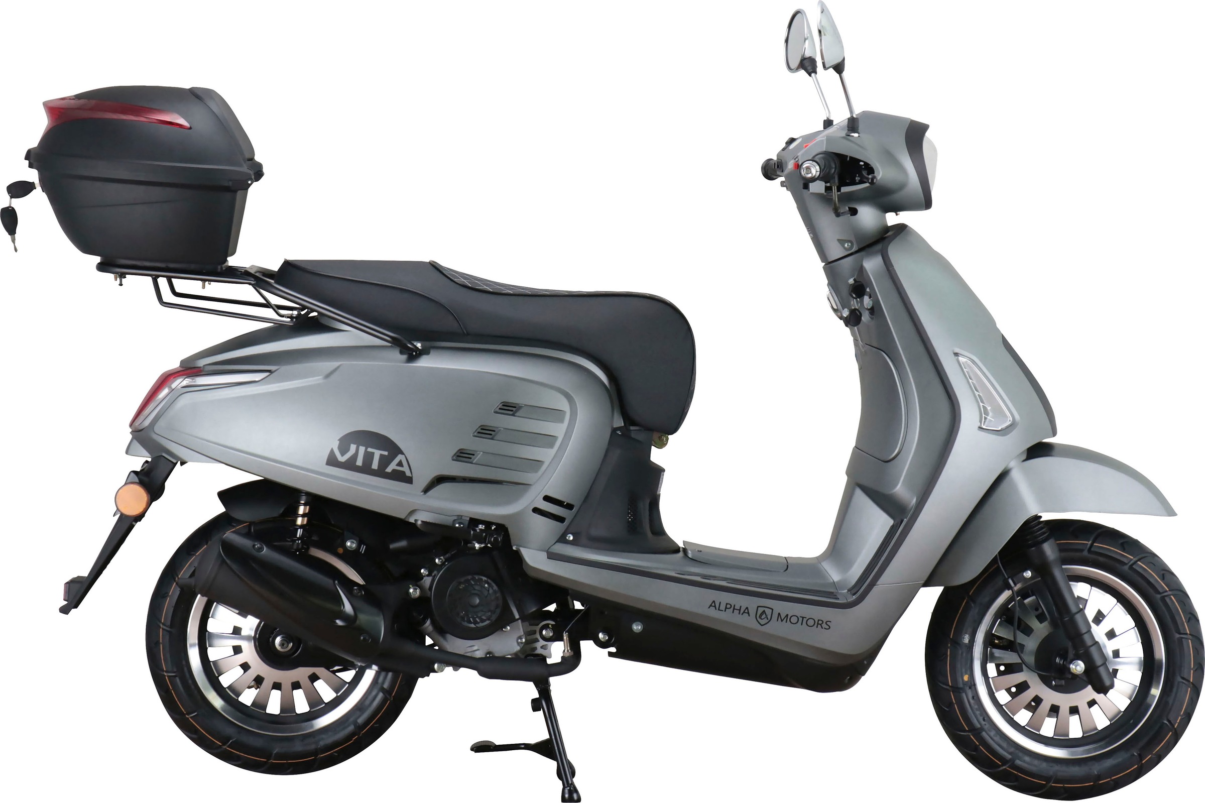 Alpha Motors Motorroller »Vita«, 50 cm³, 45 km/h, Euro 5, 2,99 PS, inkl. Topcase