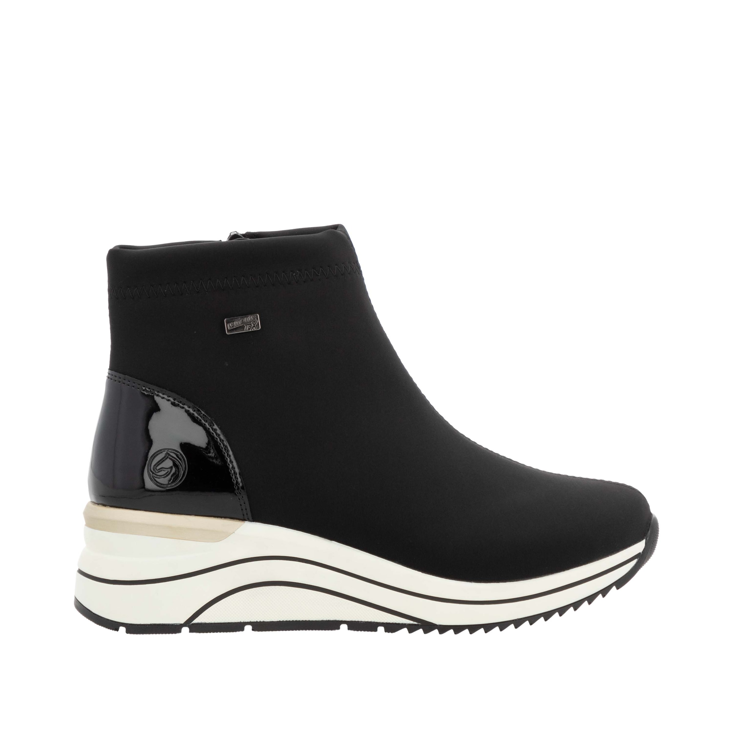Remonte Keilsneaker, Plateauboots, High Top Stiefelette mit wasserabweisender TEX-Membran