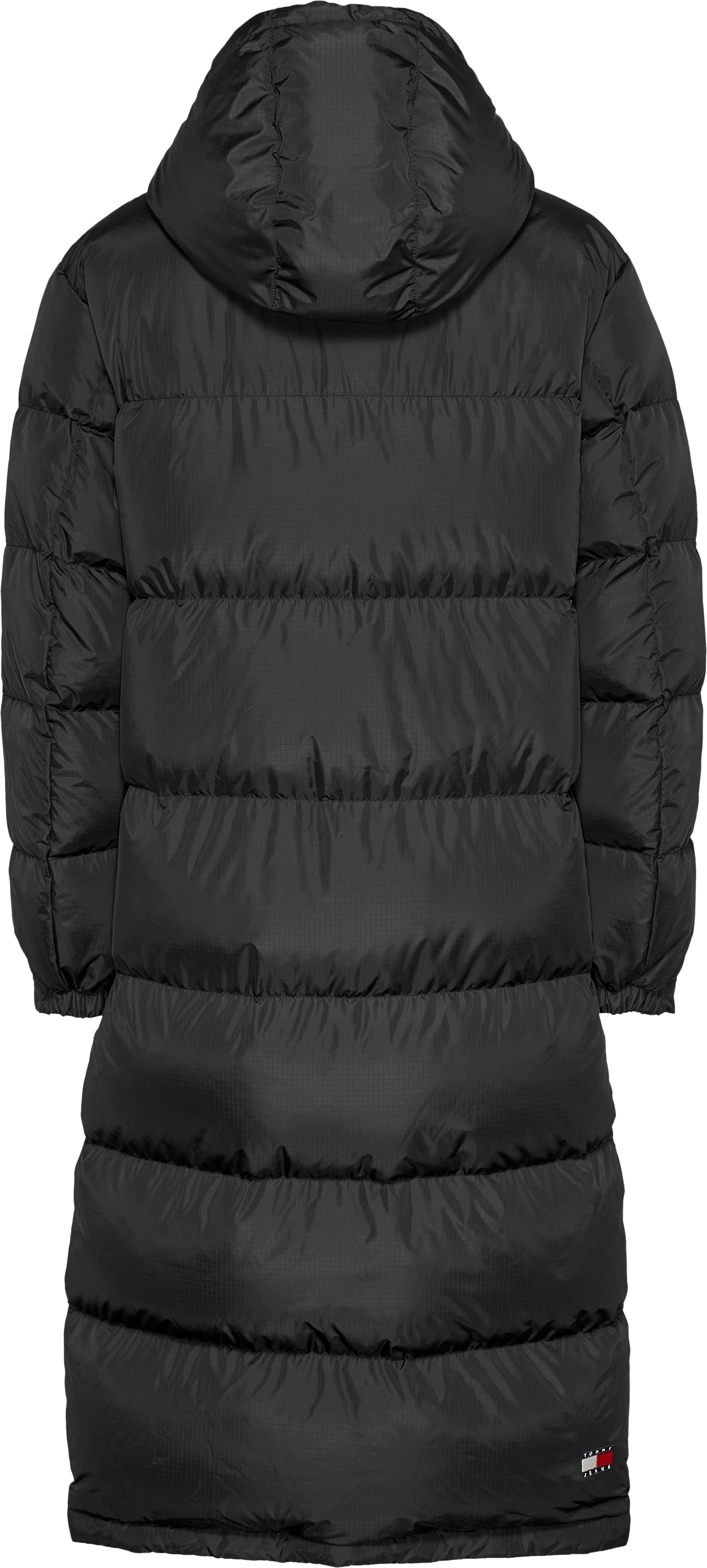 Tommy Jeans Steppmantel »TJW ALASKA LONG PUFFER EXT« mit seitlichen Schlitzen mit Druckknopfverschluss