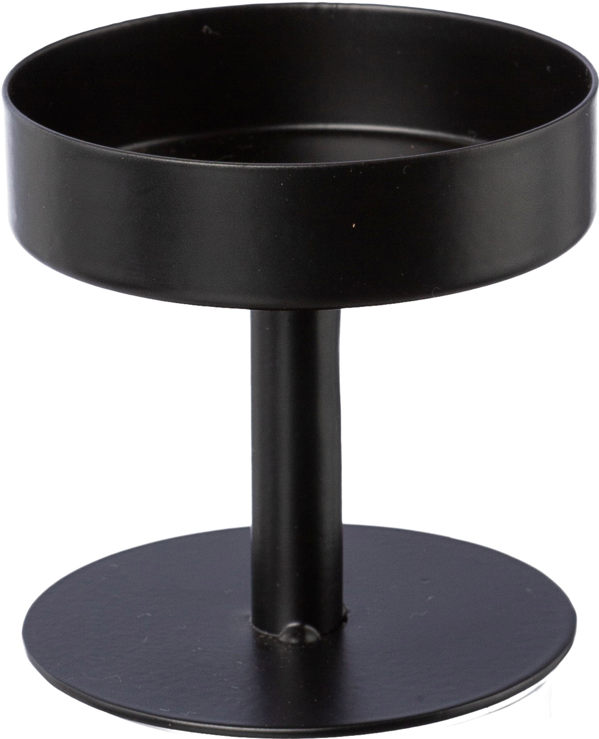 Creativ deco Kerzenhalter, (4 St.), für Stumpenkerzen, 4er Set, Ø 6 cm