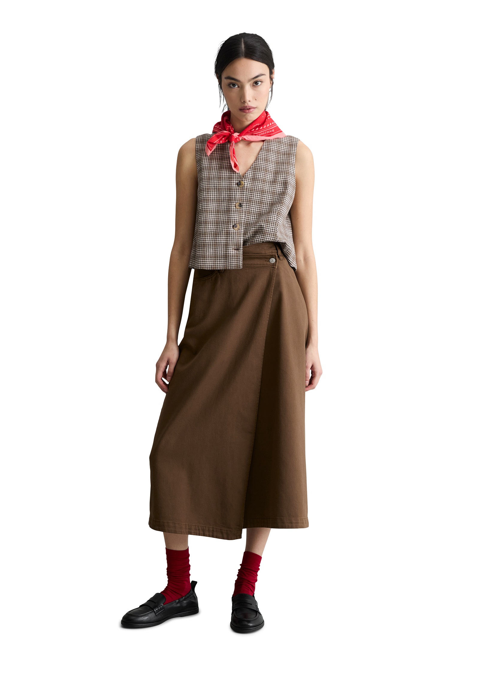 Marc O'Polo DENIM Webrock »aus Bio-Baumwolle-Lyocell-Twill«