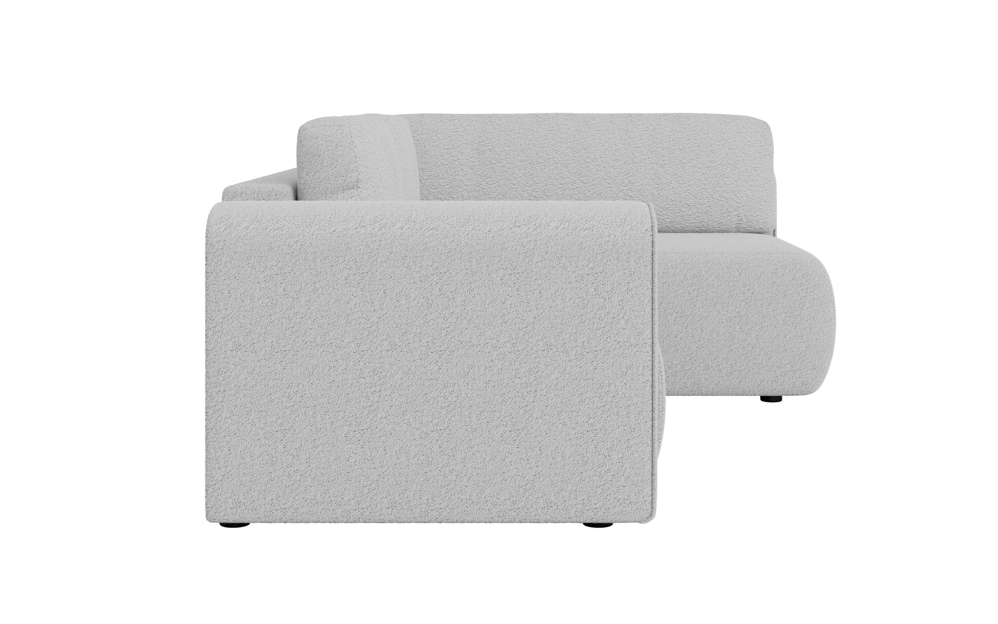 INOSIGN Ecksofa »Zacharia wahlweise Schlafsofa mit Bettkasten, B/T/H 250/166/86 cm«, L-Form mit Wellenunterfederung, Ottomane rechts oder links bestellbar
