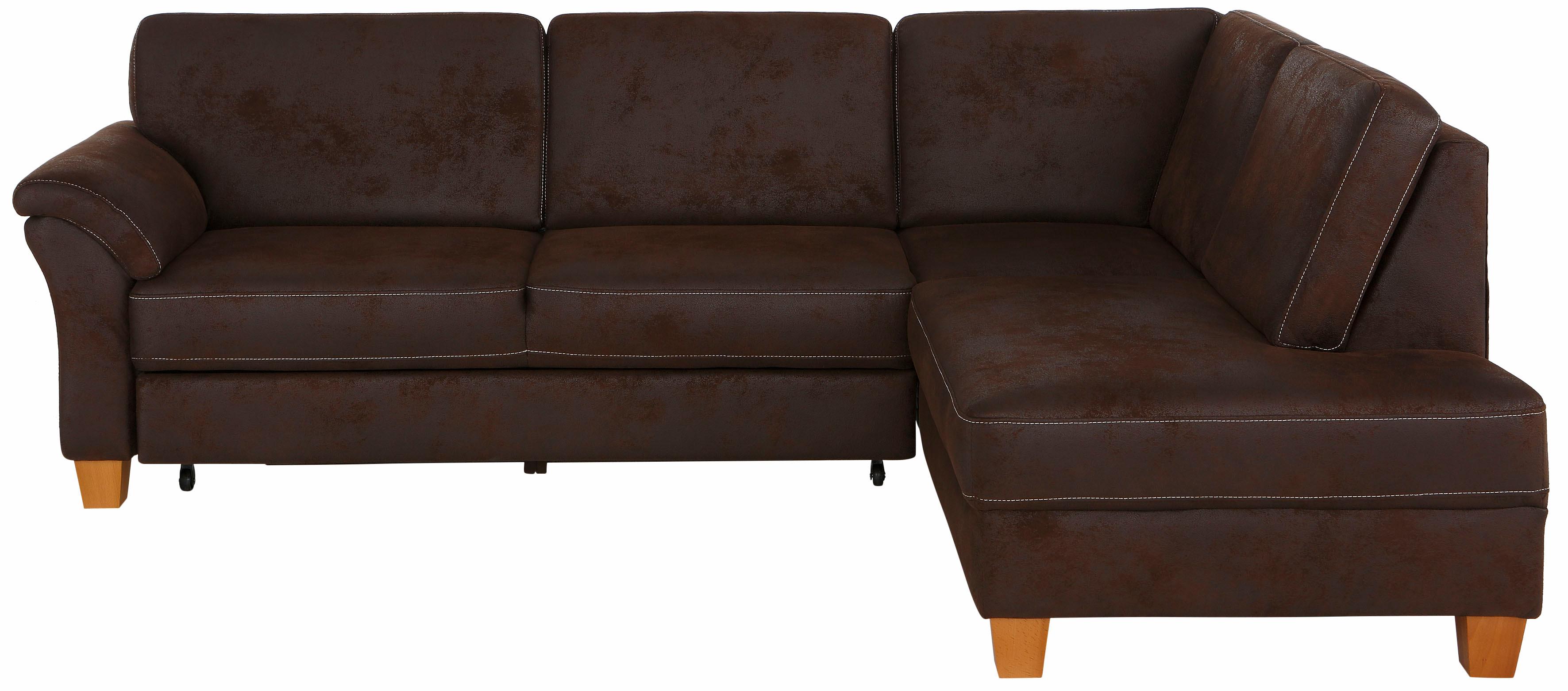 OTTO home Ecksofa "Borkum L-Form, B: 249 cm - OTTO. Verlässliche Qualität." optional mit Schlaffunktion, Eckcouch mit Federkern