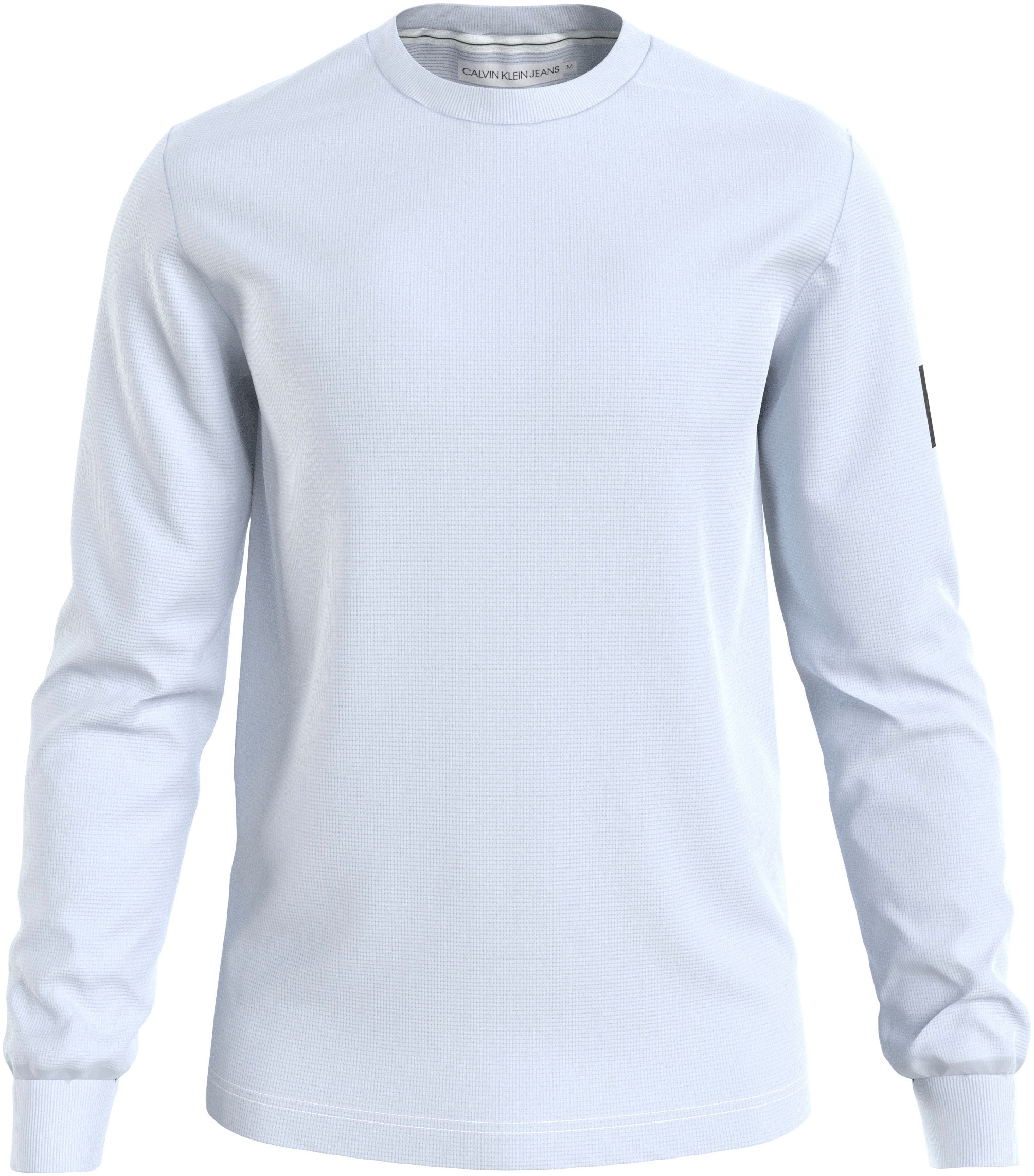 Calvin Klein Jeans Langarmshirt | Logopatch TEE«, mit ▷ BAUR WAFFLE LS »BADGE kaufen